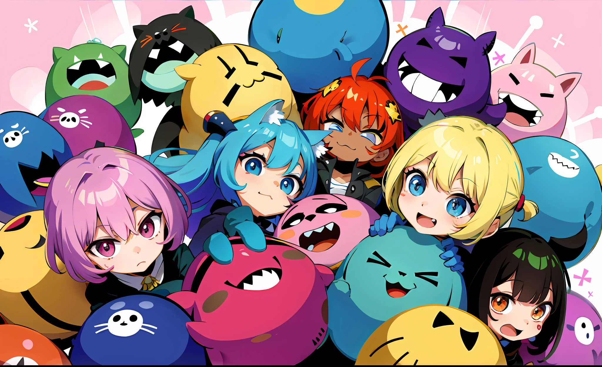 Stickers monsters
