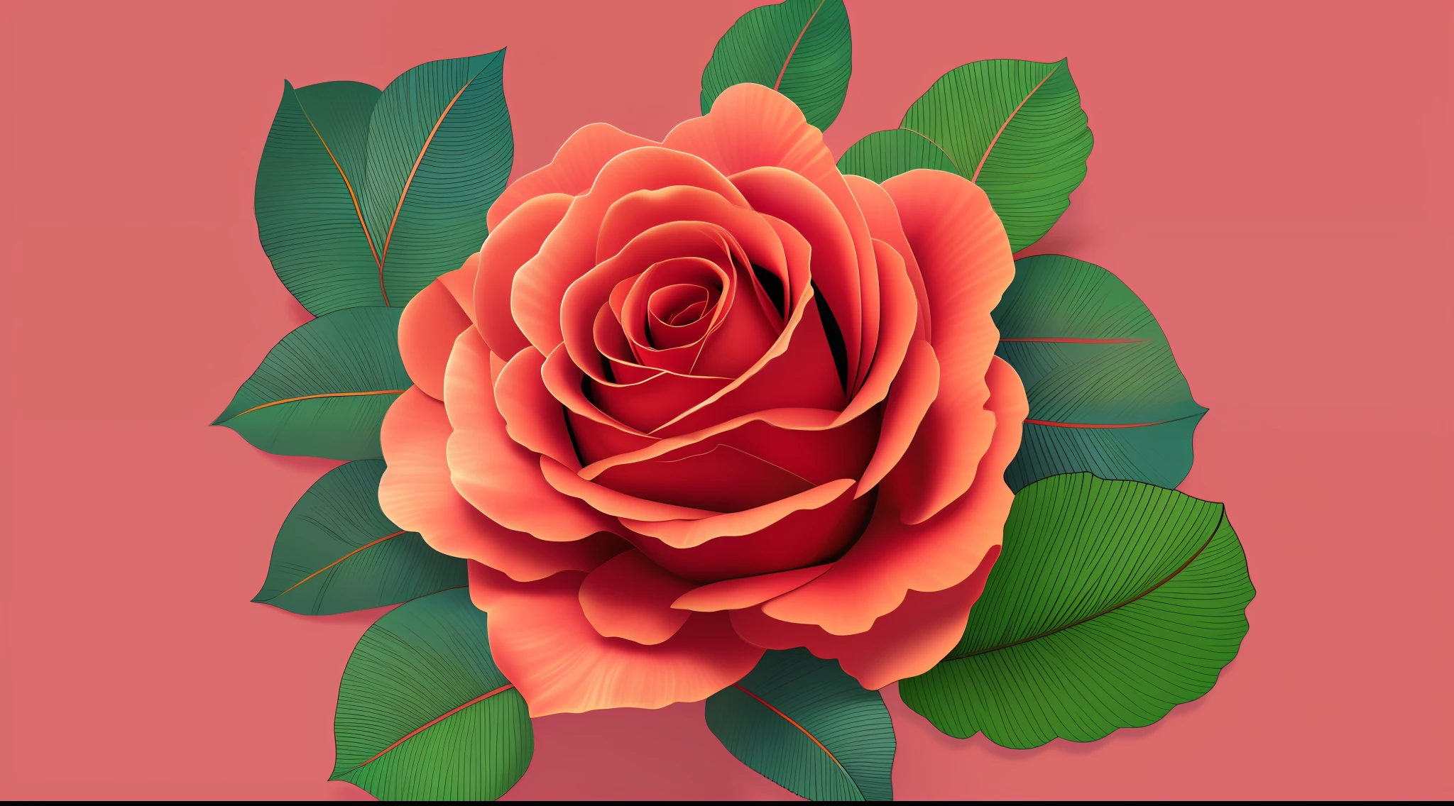 Textile print of Colombian roses Size: 898x164 pixels.
Maximum number of colors: 5.
Main elements: flowering Colombian roses and leaves.
Colombian roses should be variously distributed in the strip.
Roses should have different positions, shapes, and sizes to add visual variety.
Make sure colors are sharp and don't mix into gradients.
You can use fine, defined lines to highlight the outlines of flowers and leaves. Highly detailed digital illustration, detailed digital illustration, ultra detailed color art 8K, HD --auto --s2