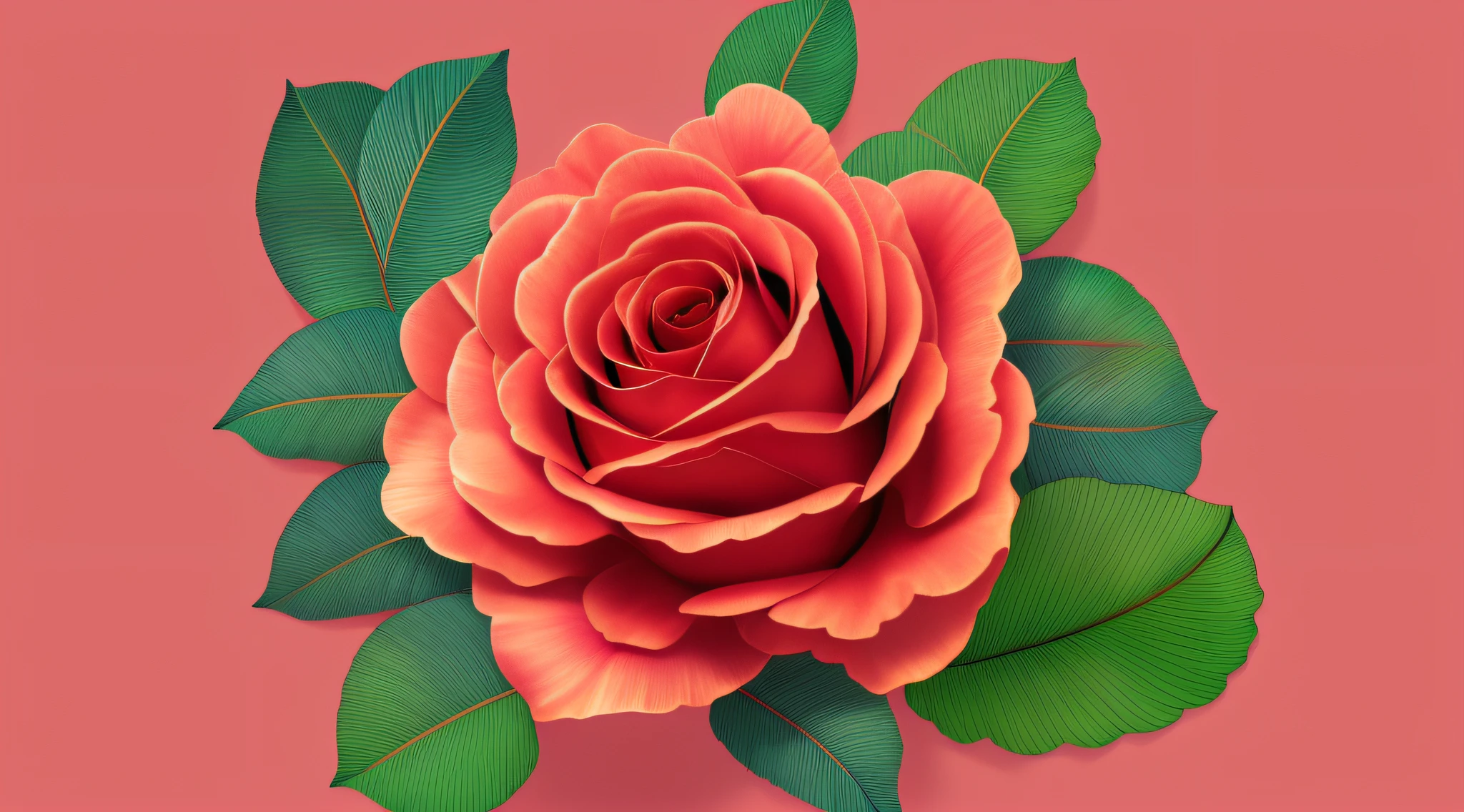 Textile print of Colombian roses Size: 898x164 pixels.
Maximum number of colors: 5.
Main elements: flowering Colombian roses and leaves.
Colombian roses should be variously distributed in the strip.
Roses should have different positions, shapes, and sizes to add visual variety.
Make sure colors are sharp and don't mix into gradients.
You can use fine, defined lines to highlight the outlines of flowers and leaves. Highly detailed digital illustration, detailed digital illustration, ultra detailed color art 8K, HD --auto --s2