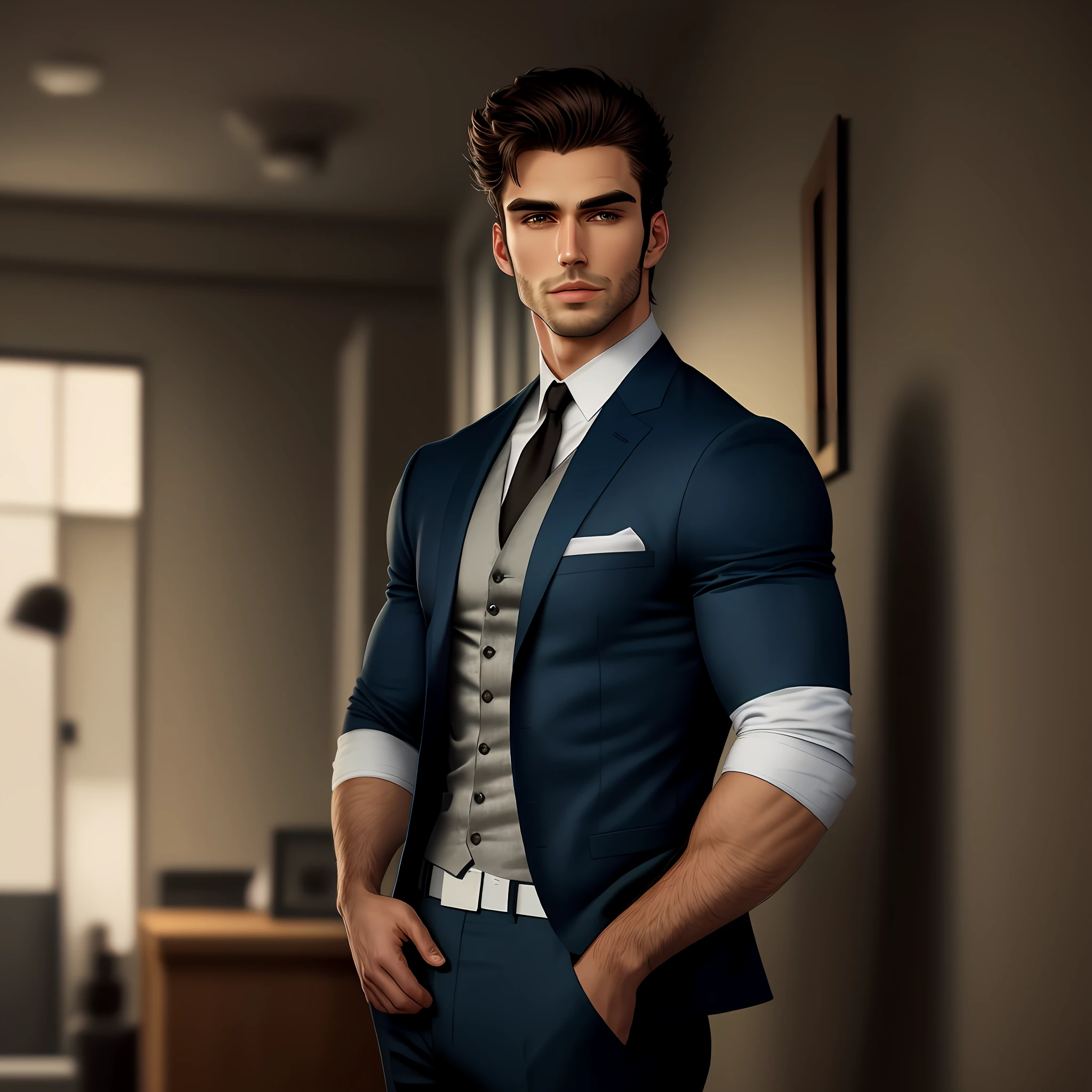 Handsome sexy Man