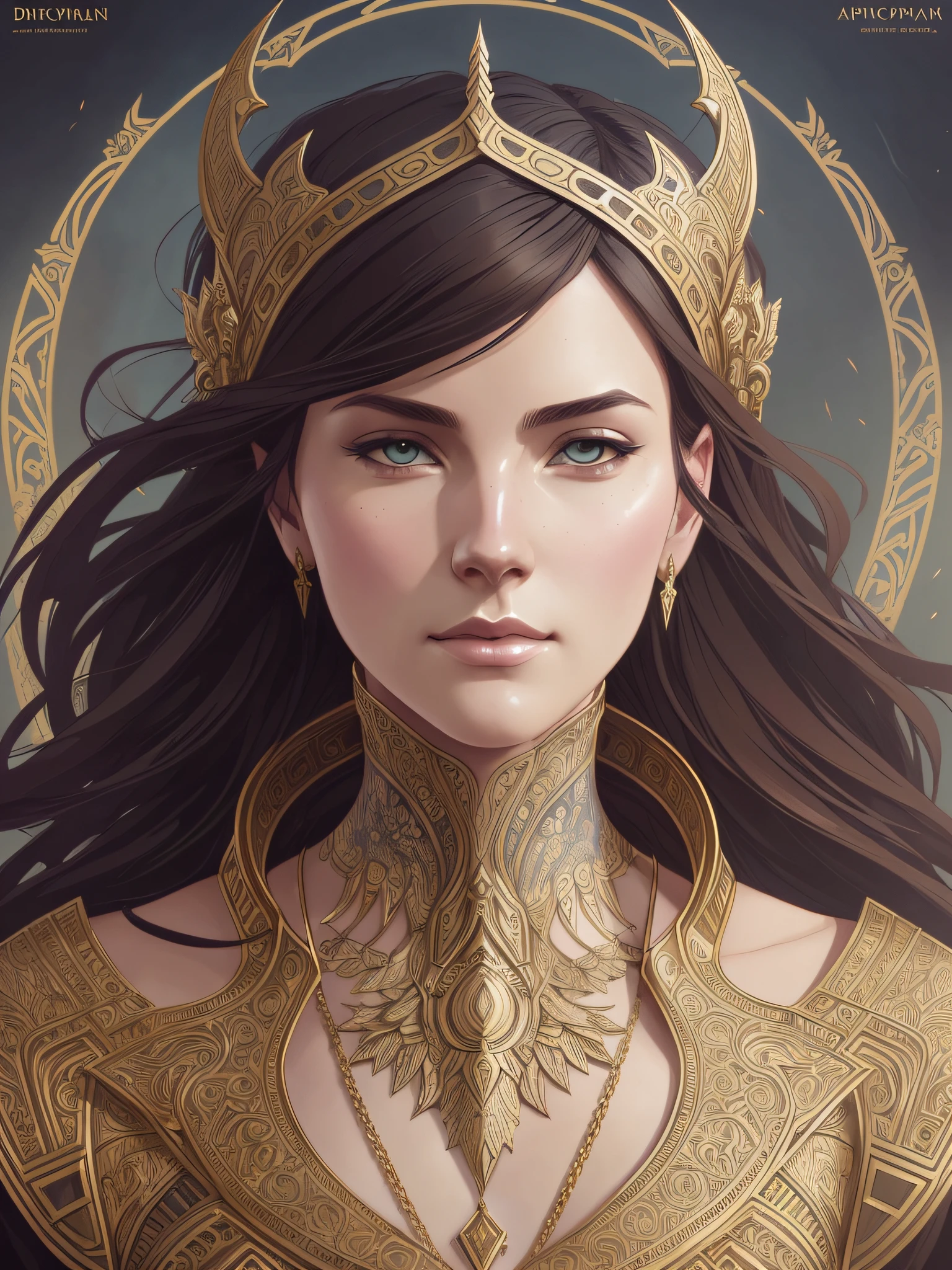 nvinkpunk, portrait of draconian, intricate, elegant, highly detailed, digital painting, artstation, concept art, smooth, sharp focus, illustration, art by artgerm and greg rutkowski and alphonse mucha, 8k
