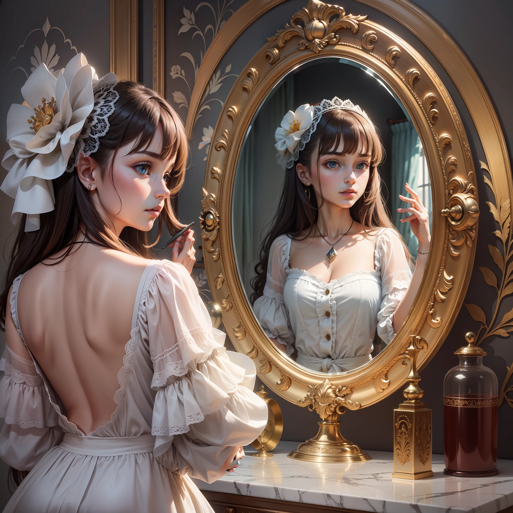 Mirror, Dimensional, 4k, Effects.