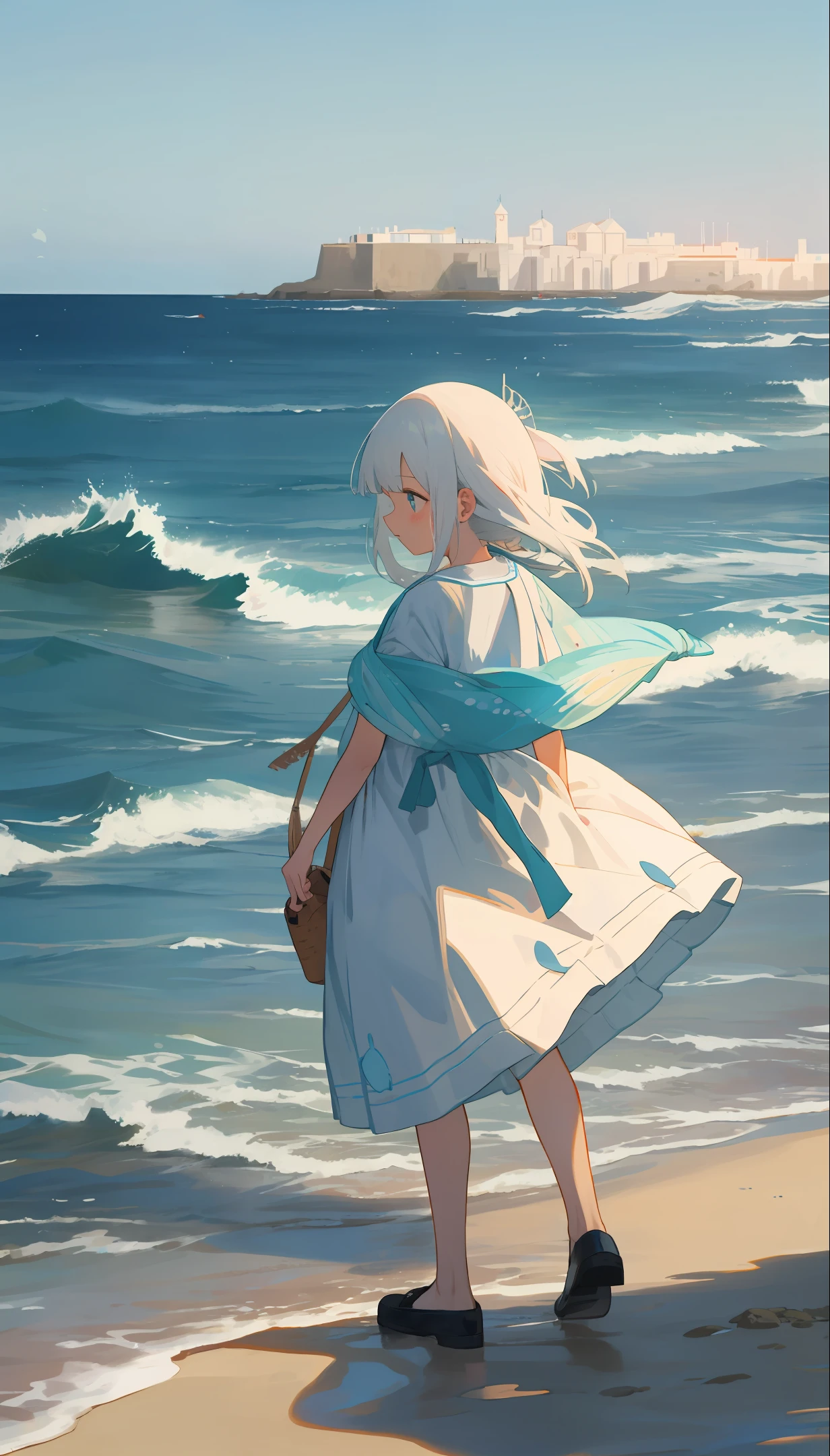 By the sea