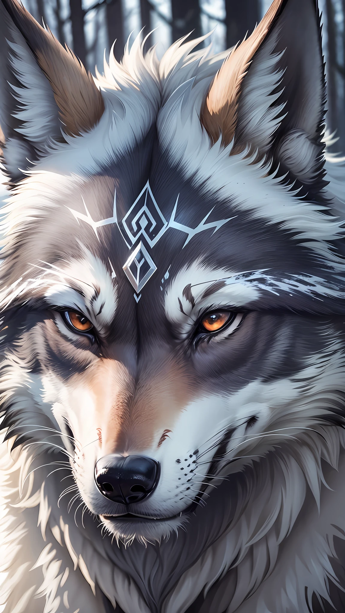 wolf totem, high resolution, detailed, ultra realistic, 8k --auto --s2