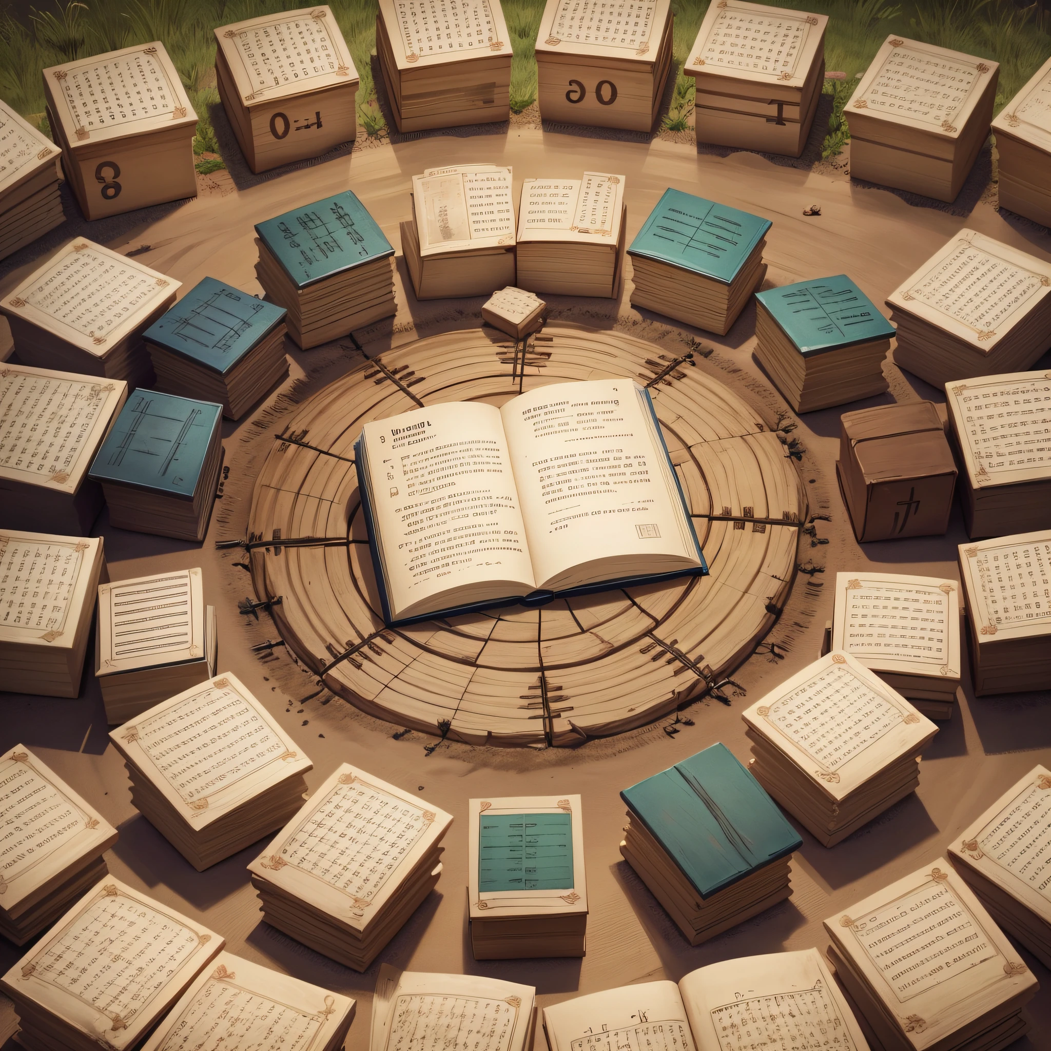 Once upon a time, in the camp of the Hebrews, a lot of people counting... numbers! That's right, in the book of Numbers, they were tasked with counting all the Hebrews, like a big game of hide and seek. Each tribe had to show how many little soldiers it had. It looked like a guessing game, but no cheating! --auto --s2