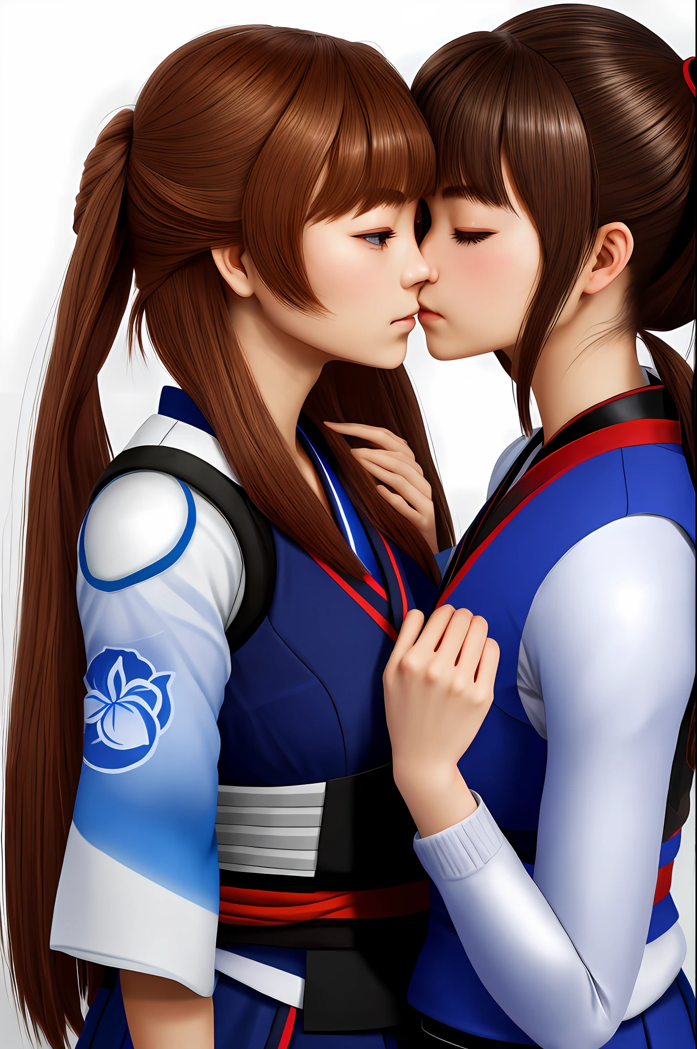 Kasumi kissing kasumi, more realistic look