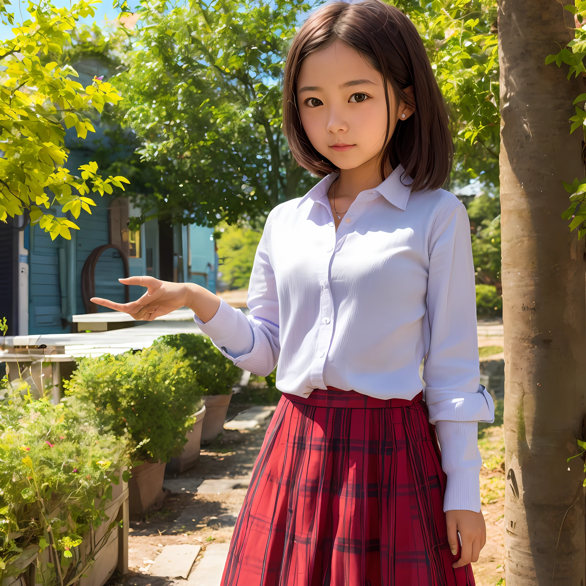 A girl