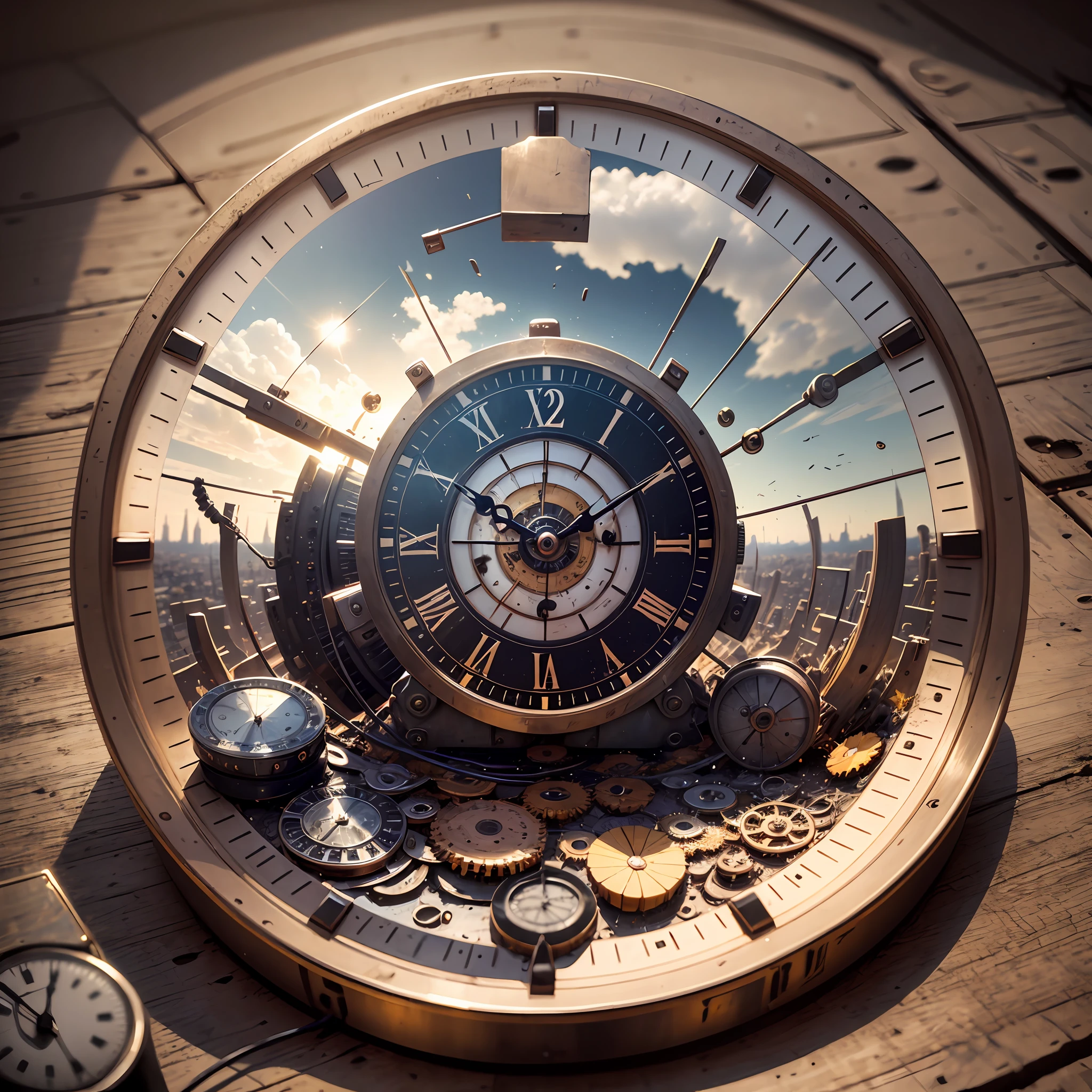 A clock melting --auto --s2