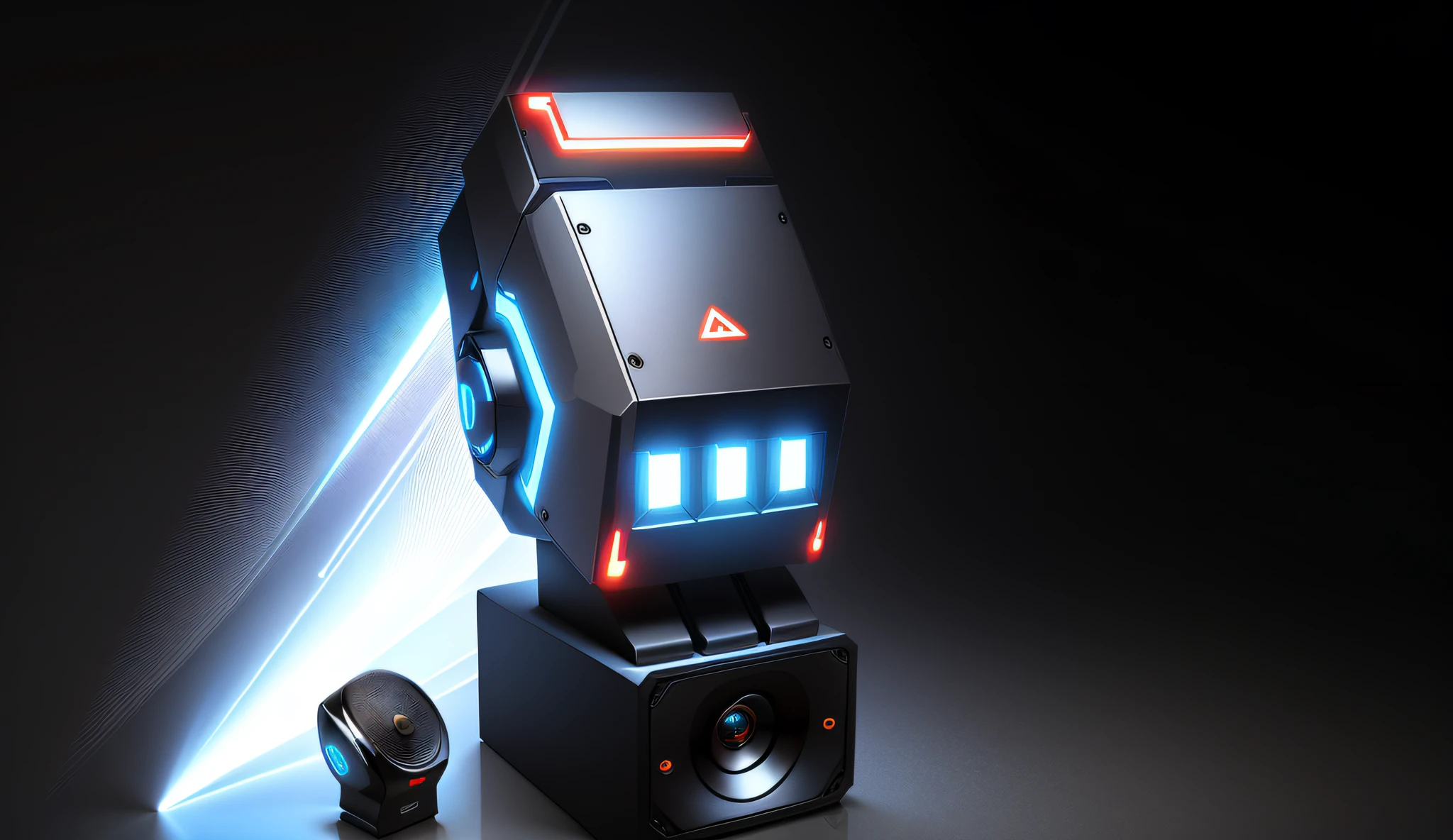Mecha-style speakers