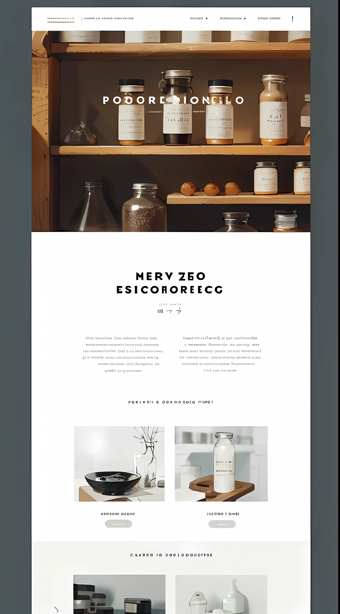 a screenshot of a website page with a variety of items, clean minimalist design, pristine and clean design, on textured base; store website, clean and pristine design, apothecary, designed for cozy aesthetics!, elegant clean design, image apothecary, clean and neat, wide screenshot, full page, neat and tidy, minimalist and clean, flat minimalistic