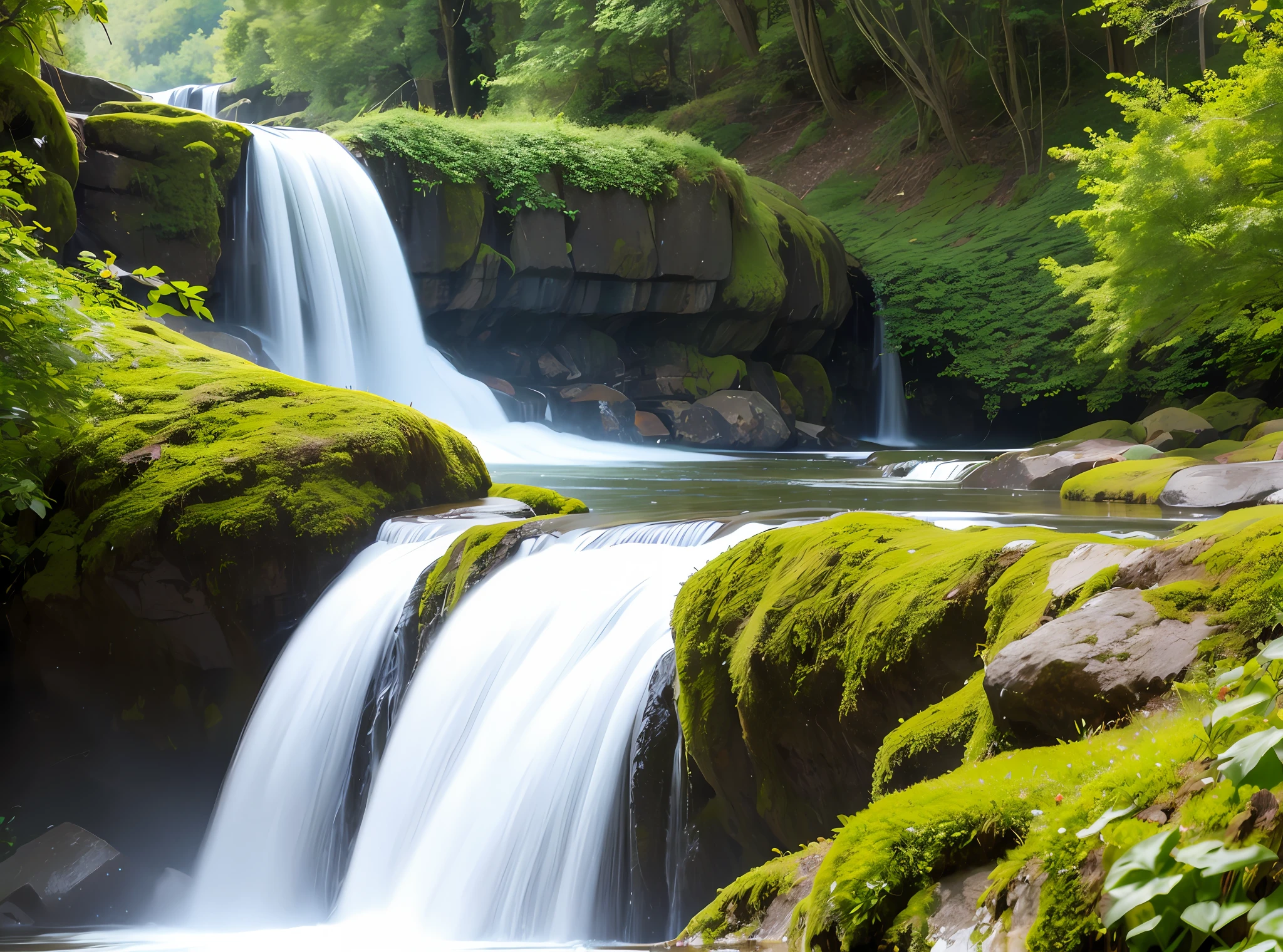 Beautiful waterfall