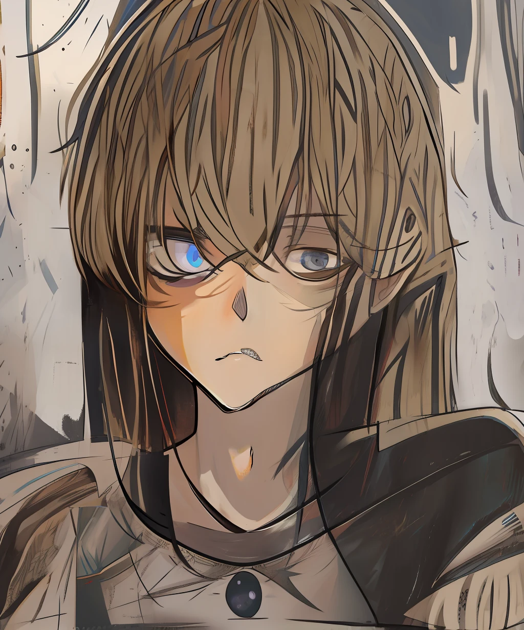Cold eye, blank stare