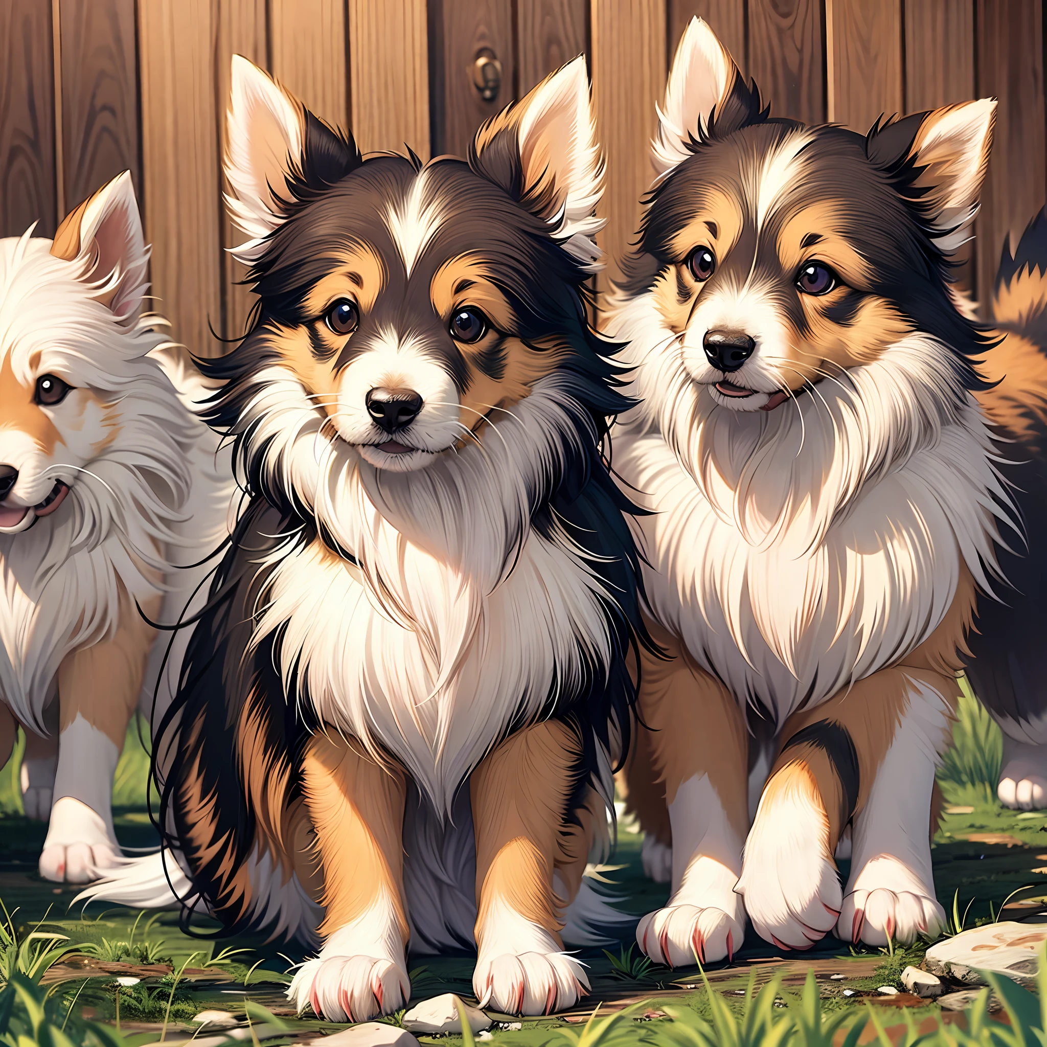 sheltie puppies --auto --s2