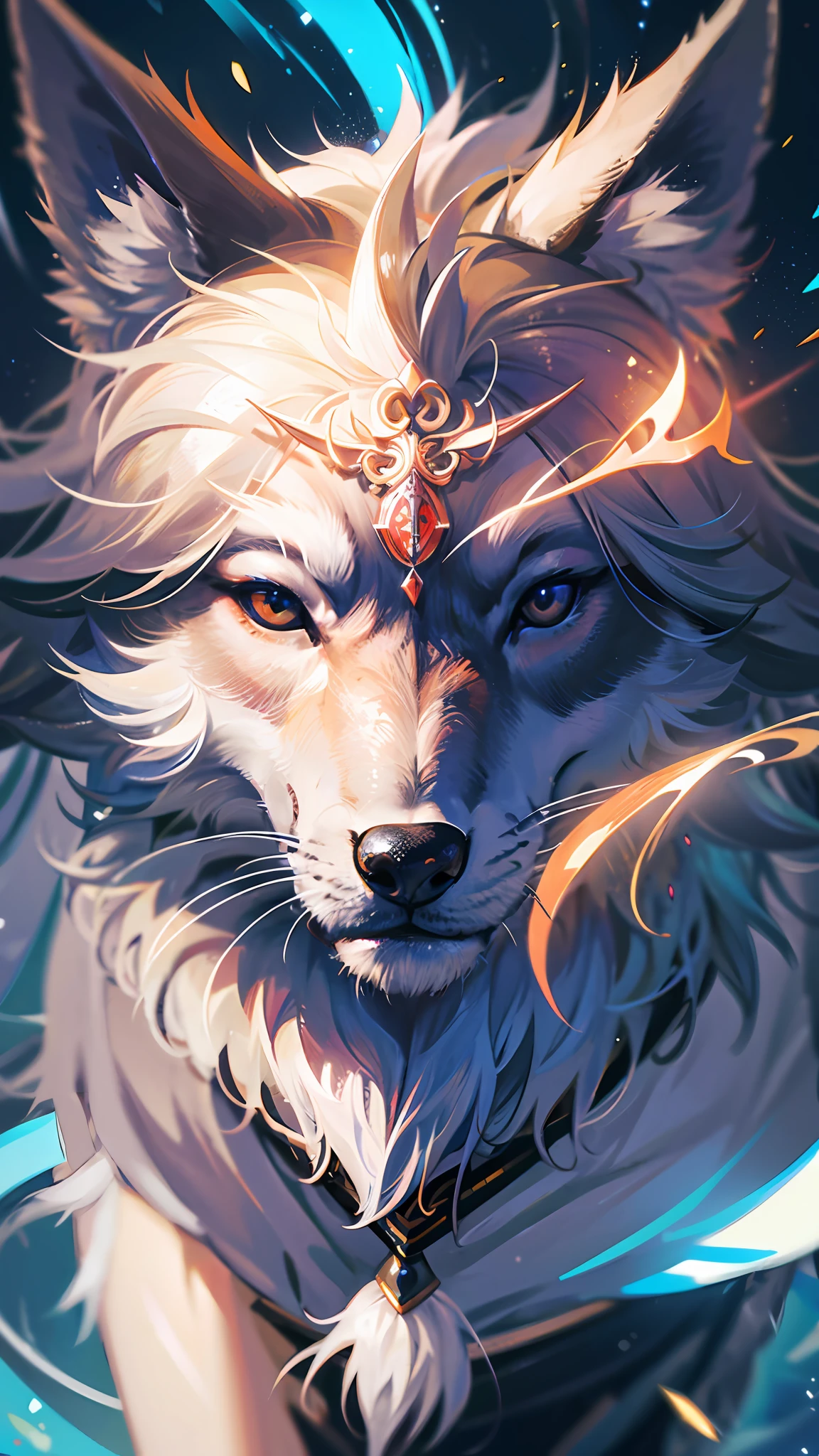 wolf totem, high resolution, detailed, ultra realistic, 8k --auto --s2