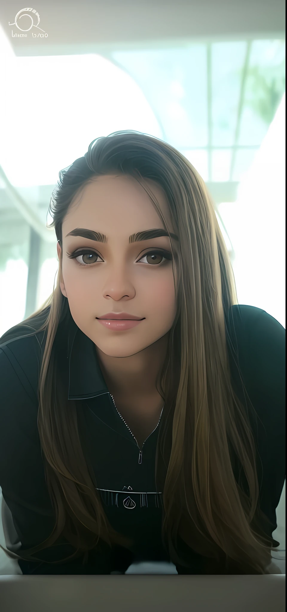 Creates an avatar ,with the face of the photo and with arm in excellent quality caramel brown eyes Sensual mouth and breasts well motellado,in legs of a person of 1.66 height in excellent quality
