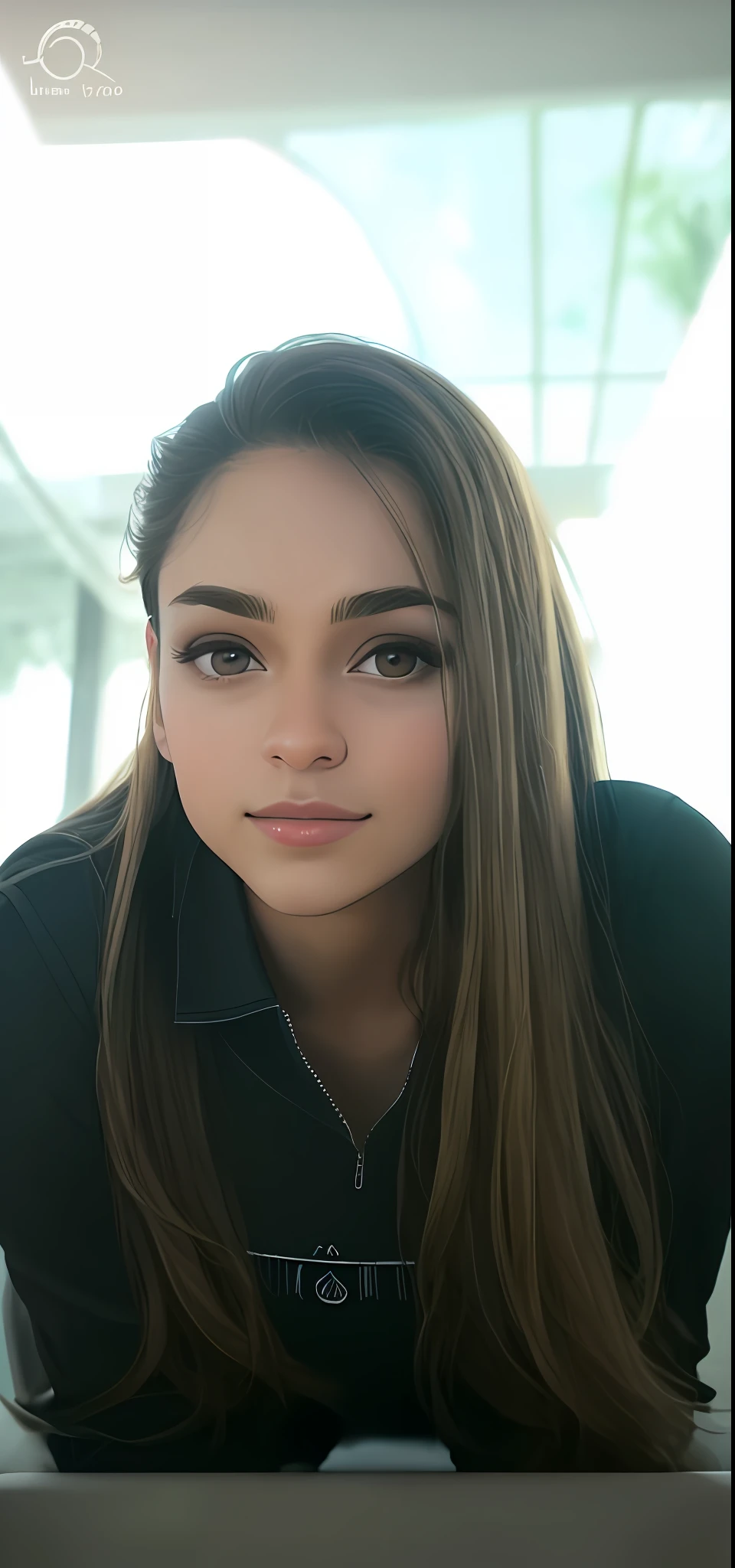 Creates an avatar ,with the face of the photo and with arm in excellent quality caramel brown eyes Sensual mouth and breasts well motellado,in legs of a person of 1.66 height in excellent quality