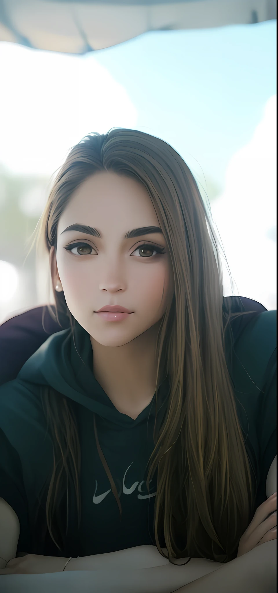 Creates an avatar ,with the face of the photo and with arm in excellent quality caramel brown eyes Sensual mouth and breasts well motellado,in legs of a person of 1.66 height in excellent quality