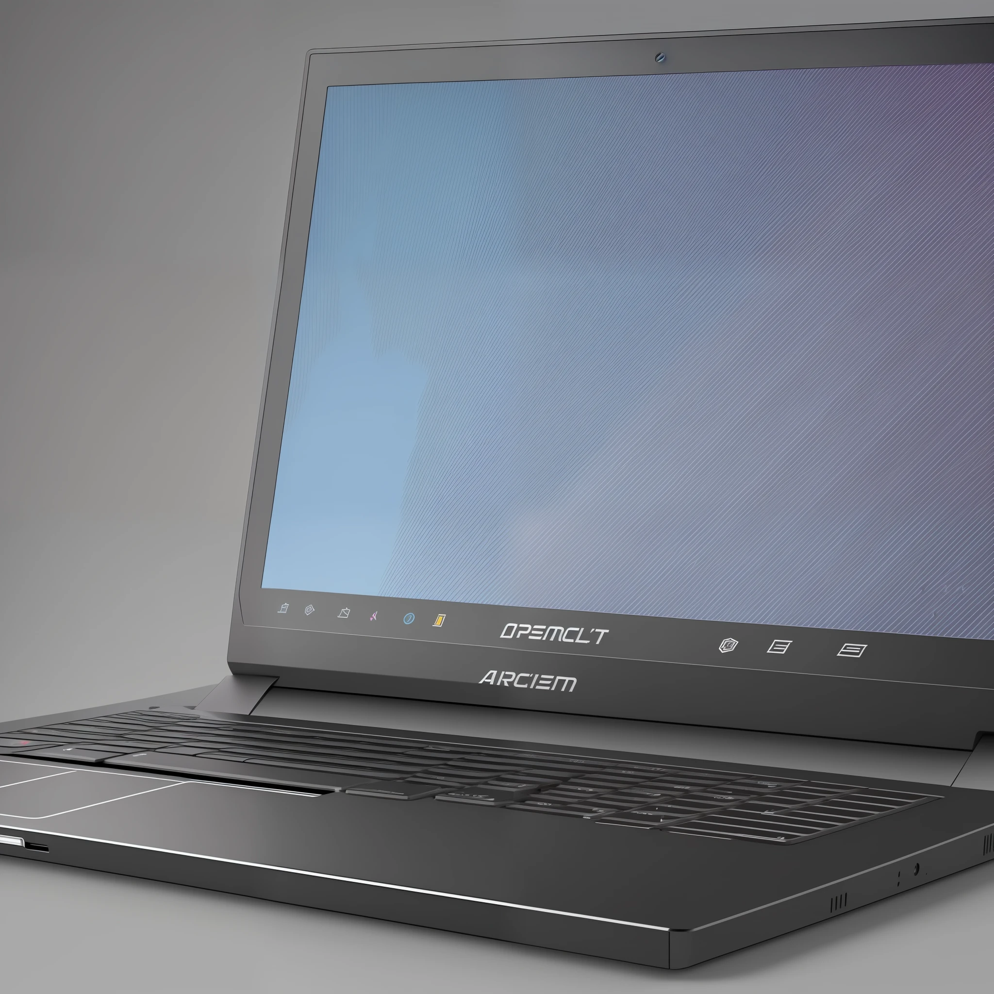 Create a designer of a notebook with a robust and modern design with a sturdy magnesium alloy chassis. Angular lines and aggressive details to convey a powerful look. Customizable RGB mechanical keyboard with tactile feedback and programmable keys. Advanced cooling system with high-performance fans and strategically placed vents. Anti-fingerprint and scratch-resistant finish. Easy-to-access connections and ports, conveniently located on the sides and back of the notebook --auto --s2