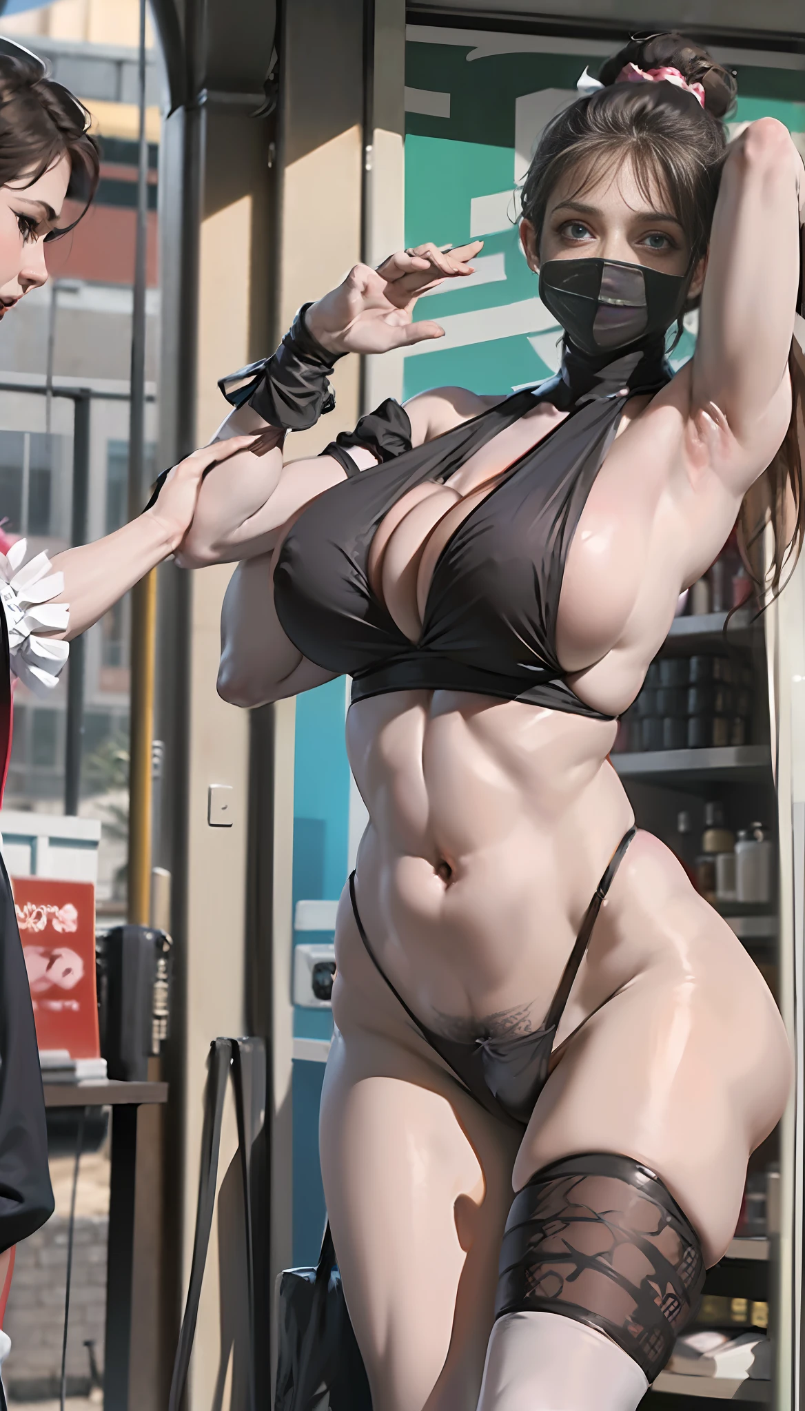 bigger than head, (areola huge breasts, crazen breasts, beautiful yn princess, white nun habit, tight black nun robe with buttons, button gap, Robin ht, brighlors of right wing in background, detailed face, very fine skin, thick chubby body, (oppai:1.9) breast size, chest shot up, full bon brothels), dynamic lighting, poster, volumetric lighting, very detailed face, 4k, shadow, childbirth, nudity, No underwear, no pant(lower body d), exhibitionism, buttocmp breasts, prominent and back, toned body typposture, extreme, extreme hip-to-waist ratio, brunette hair, surrealism, 8k, super detail, , super room, super delicate, plump breasts, overall super delicate, super rough breasts, super delicate buttorangled breasts, super delicate, sagging breagure-eight breasts, advaasts, long legs, uptss, crotch larger than shoulders,t hip-to-waist ratio, els, masterpiece, ality, high resolution, 2 wom tight lingerie, props, strangled stockings, standing, lace, suspenders, seduction, breast patches, lower body patches, rubber, bondage, leather whip, candles, (mother and daughter, breast milk, sow, female dog,sister, (no bra)), (no panties)), slave, sex, (wet clothes, liquid, sweat, mucus, wet,) (obvious scharacteristics, obvious features) desire incarnate, exaggproportions, Hips ger thhoulders, transparent clothes, ((C line, thong ,)) showinla, bulge, areola bulge, dissatisfied womawer body exposed, exhibitionism), tentacles, stroking, ultra-delicate sensitive area, europe, open legs, seen from behinremely exaggerady proportions, extreme temptation, tattoos, super delicate expression, ((sow), (chest 1:1)), obscene, (chest 1.6), thick body, ass egg, high, grab breast, nude, majesty, queen lord, noblewoman, Lower Body Strangulation, Sexy Female Knight, Collar, Leg Ring, Coquettish, Middle-aged Woman, Tor