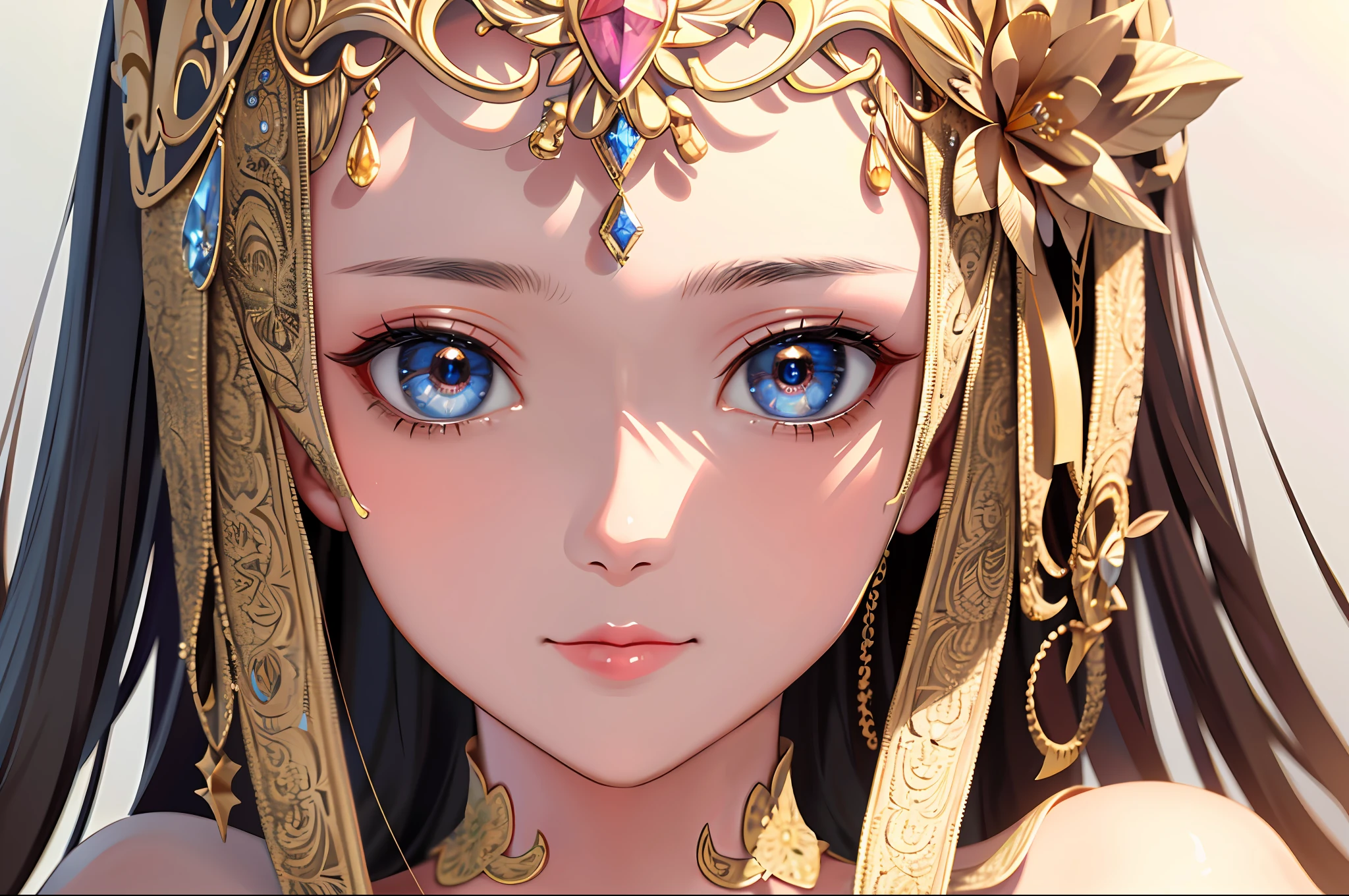 (masterpiece, sidelighting, finely detailed beautiful eyes: 1.2), masterpiece*portrait, realistic, 3d face, lustrous skin,