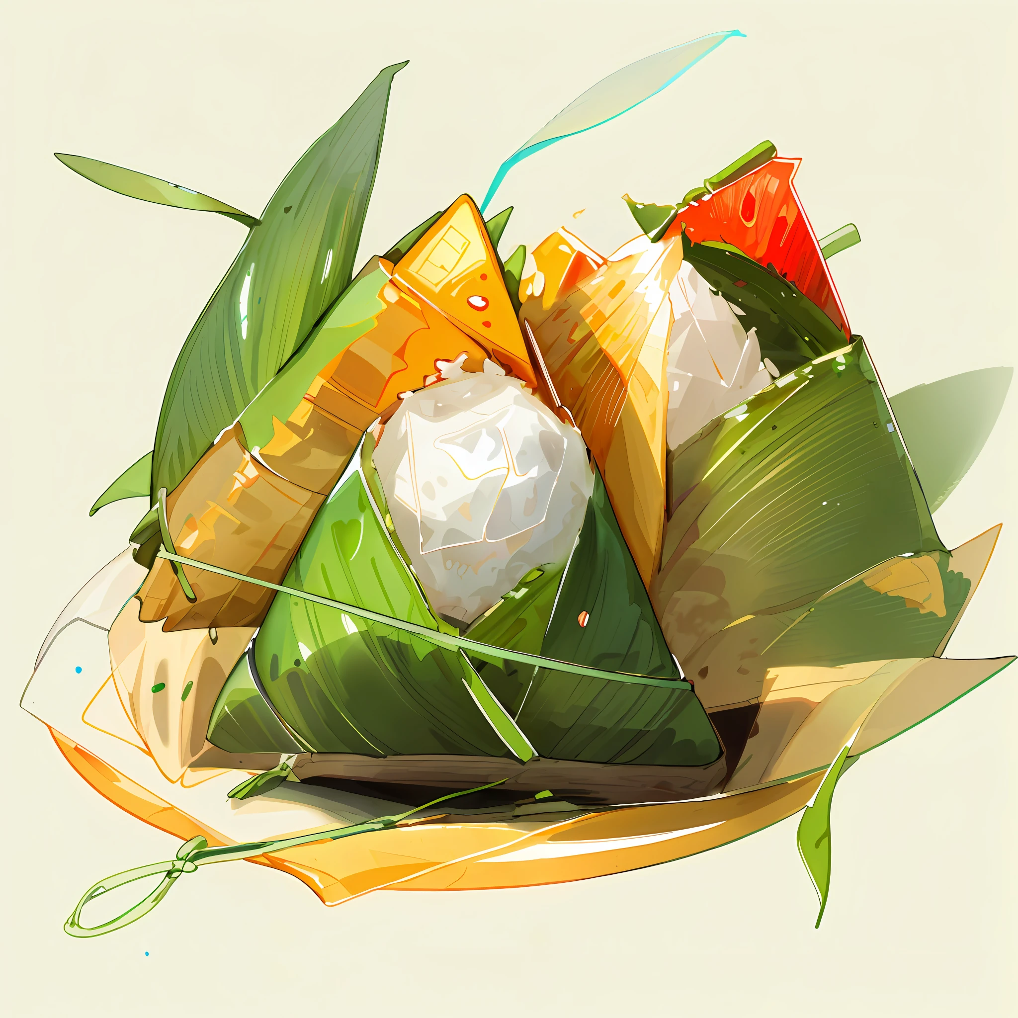 The sticky rice is translucent and delicate, showing a sense of transparency: E2, which reveals a light purple sweet potato color from the inside out.