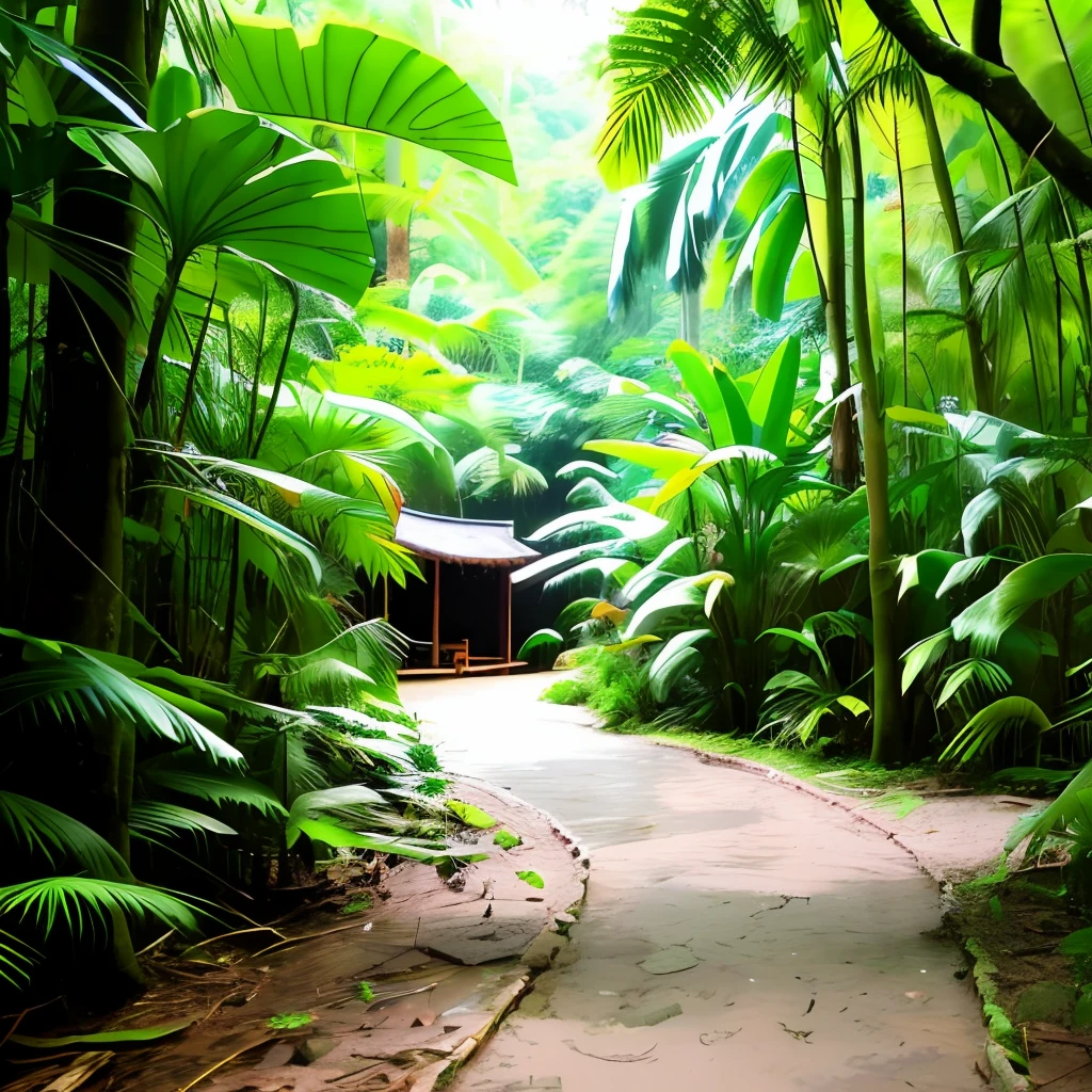 Hainan Miao, tropical rainforest