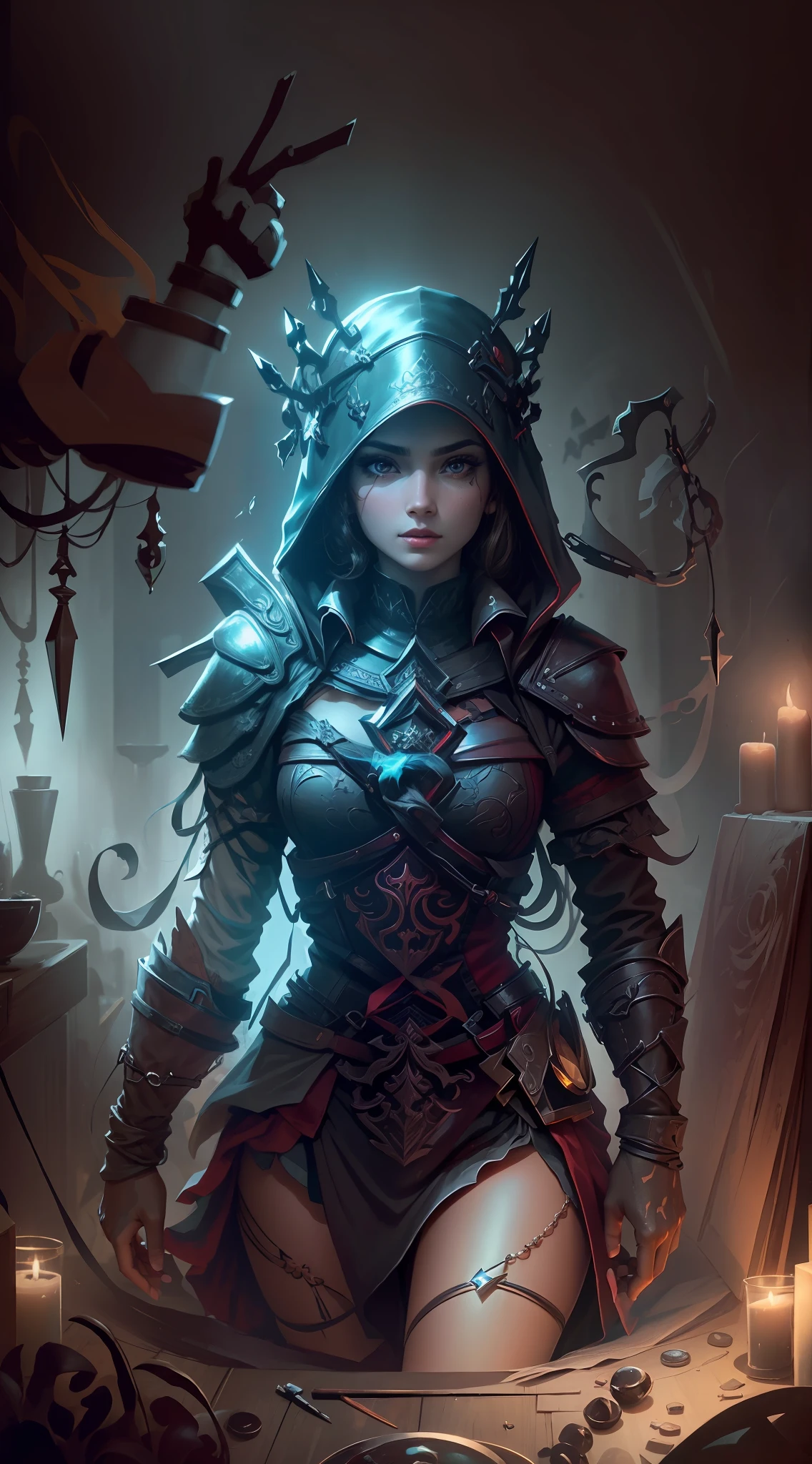Dark, blend, background
