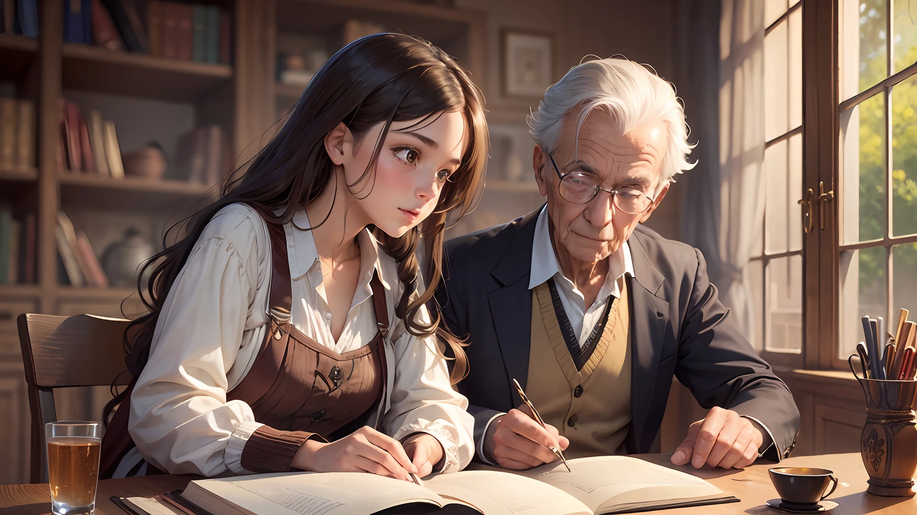 The story begins with Maria, a curious and energetic young woman, who will just turn 18. She was eager to learn about the secrets of longevity and be a part of that tradition. His grandfather, Joachim, a 98-year-old sage, was his mentor and guide. --auto --s2