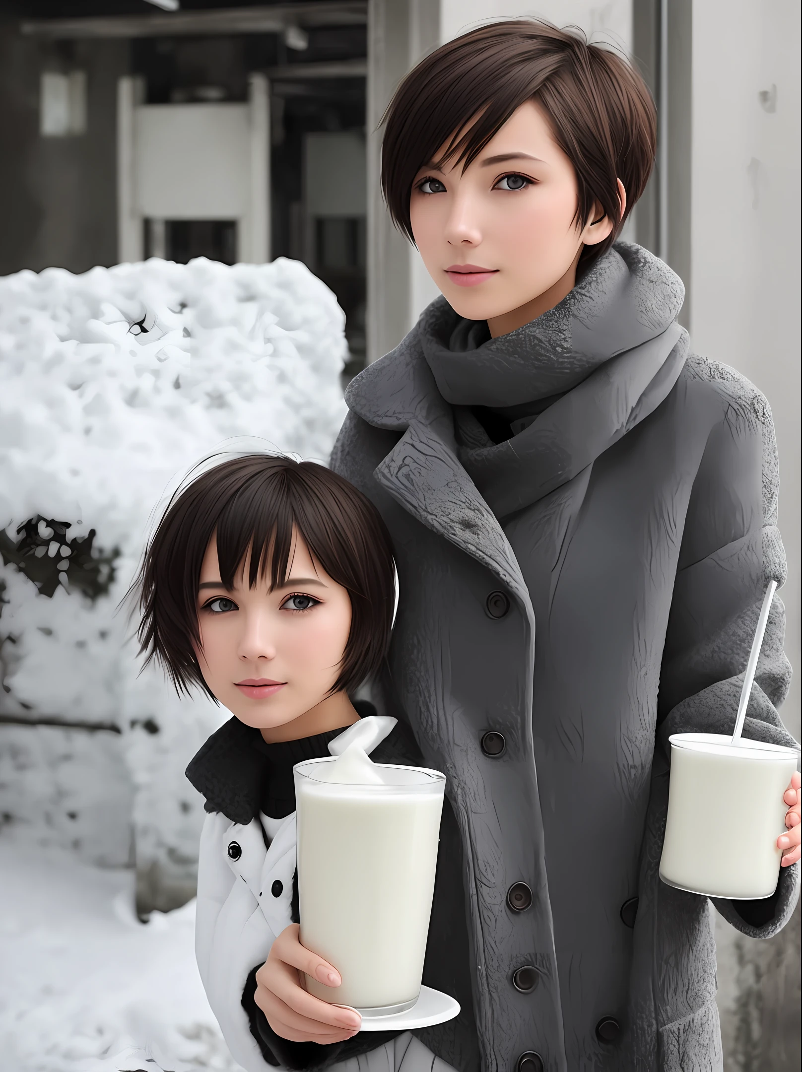 Short hair, high cold, poor milk