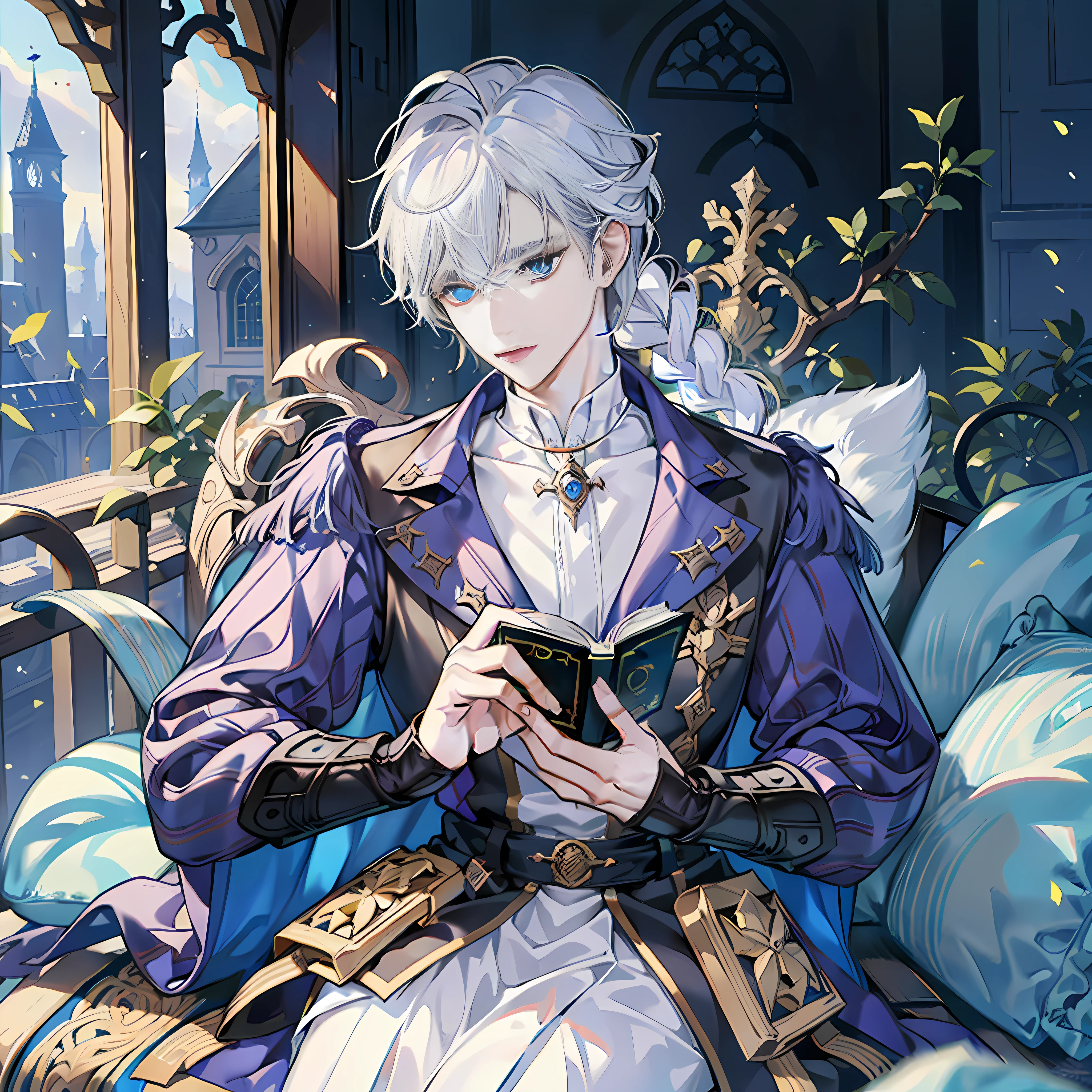 masterpiece, best quality, 1 male, adult, mature, tall muscular guy, Dark theme, Magic circle, bubble, rainbow Sunlight, Underwater, Reflected mirror, floating piece of Glass, Rainbow light, Bubble Swirling, wind Swirling, Aurora, fantasy scenery, Starlight around the character, (upper body)