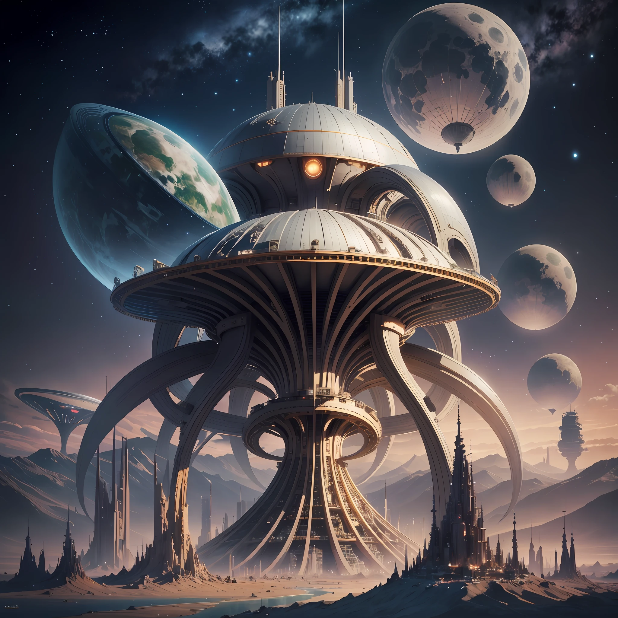 extraterrestrial civilization universe aliens megastructures life forms top quality masterpieces