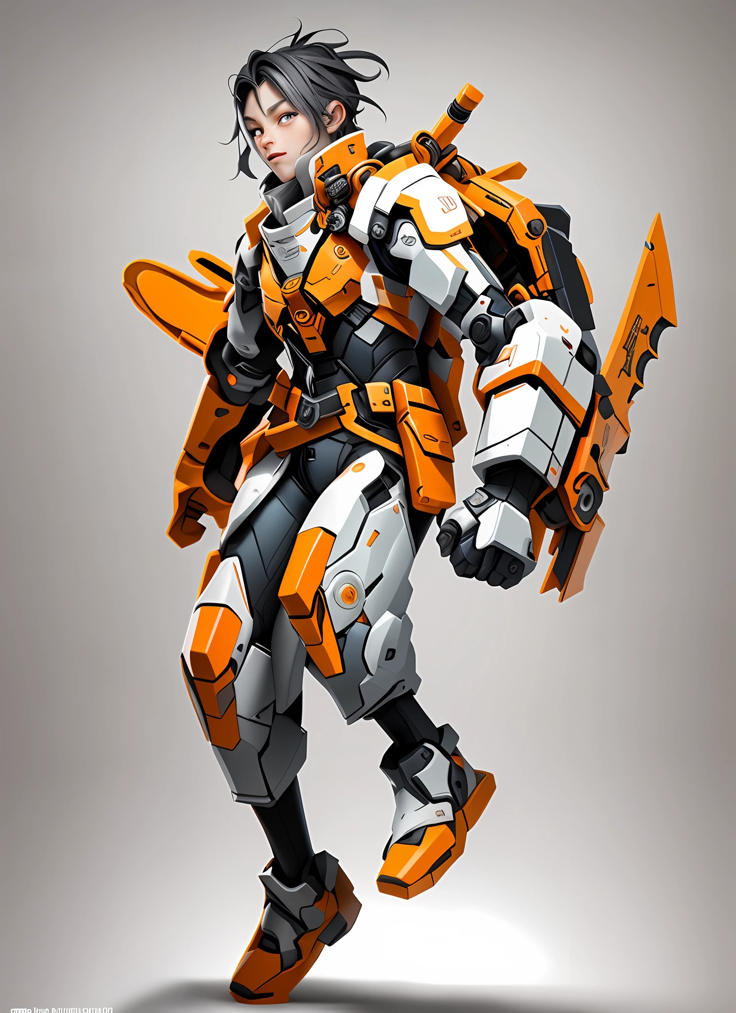 GeminiArmor, Masterpiece, Best Quality, Focus on ,,, Men, Eyes Leaking Out, Facing Viewer, Realistic Hyper Detail Rendering Style, Orange, Blue, Chinese, Clean Background, Brush, Ultra Realistic Oil, Head Closeup, Ultra Close Up, Exaggerated Perspective, Contour Shadow, Mother-of-Pearl Rainbow, Holographic White, Realistic