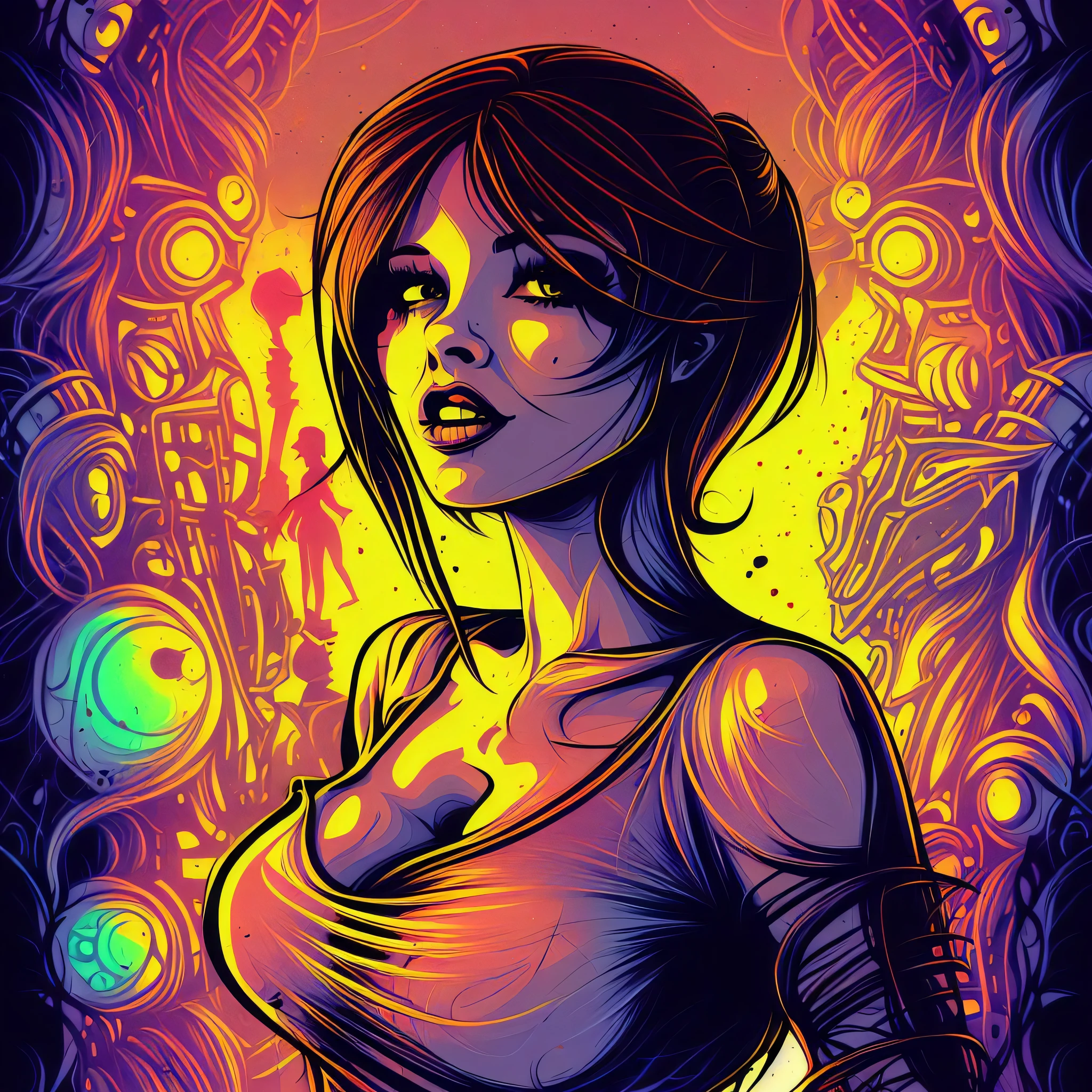 woman, DanMumford style