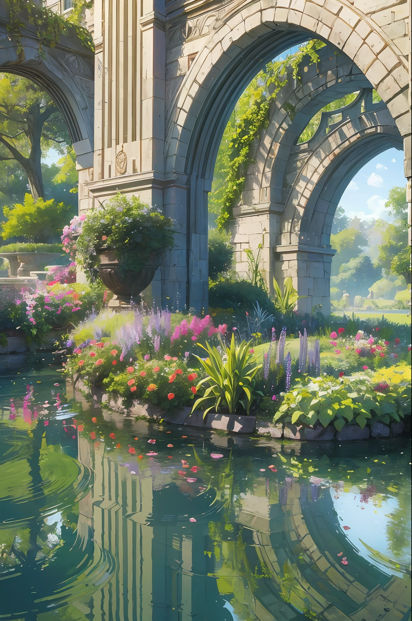 (best quality, masterpiece) capture the beauty of Eden's garden with all its details. --auto --s2