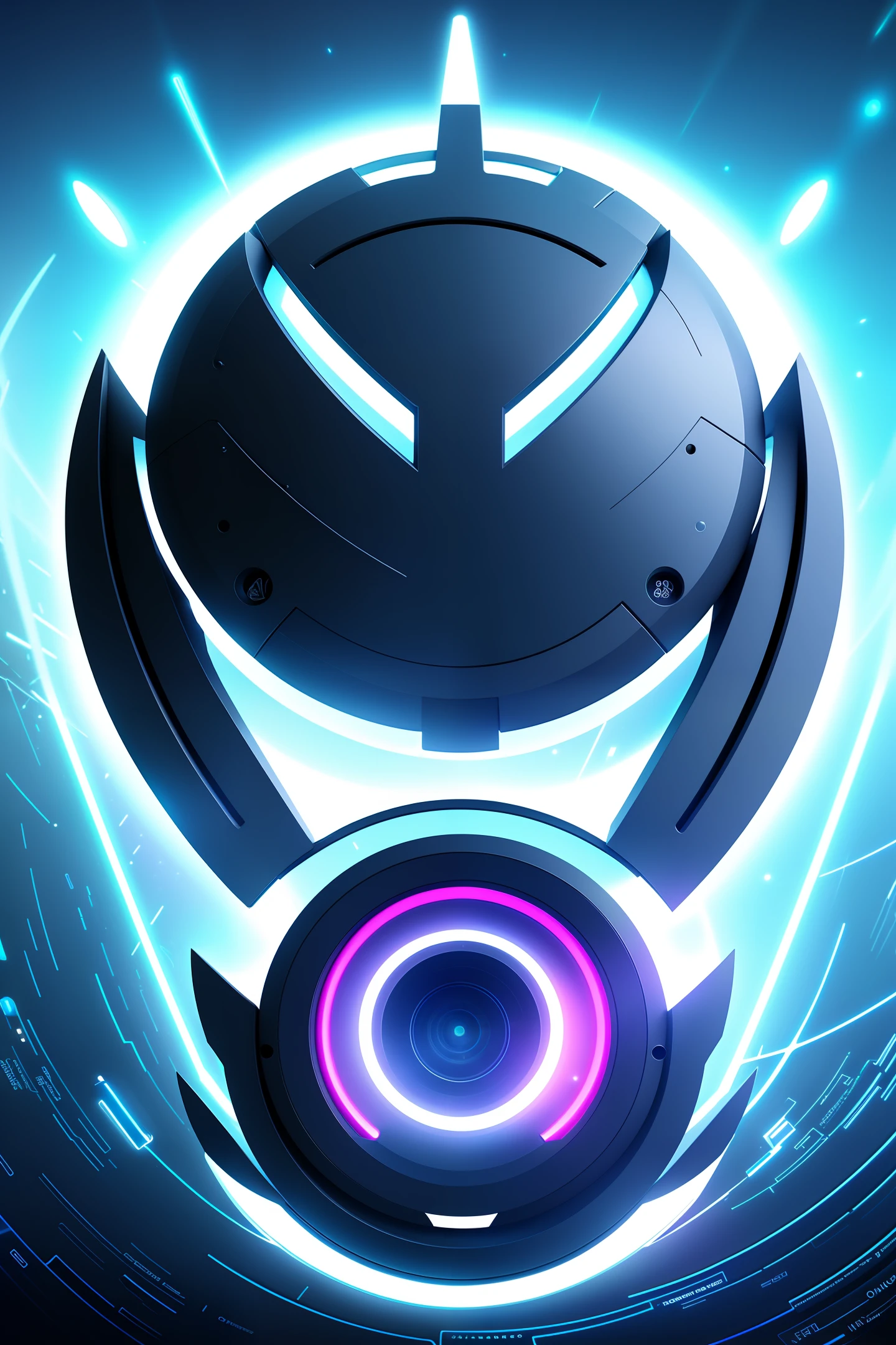 make a logo futuristic with ottf