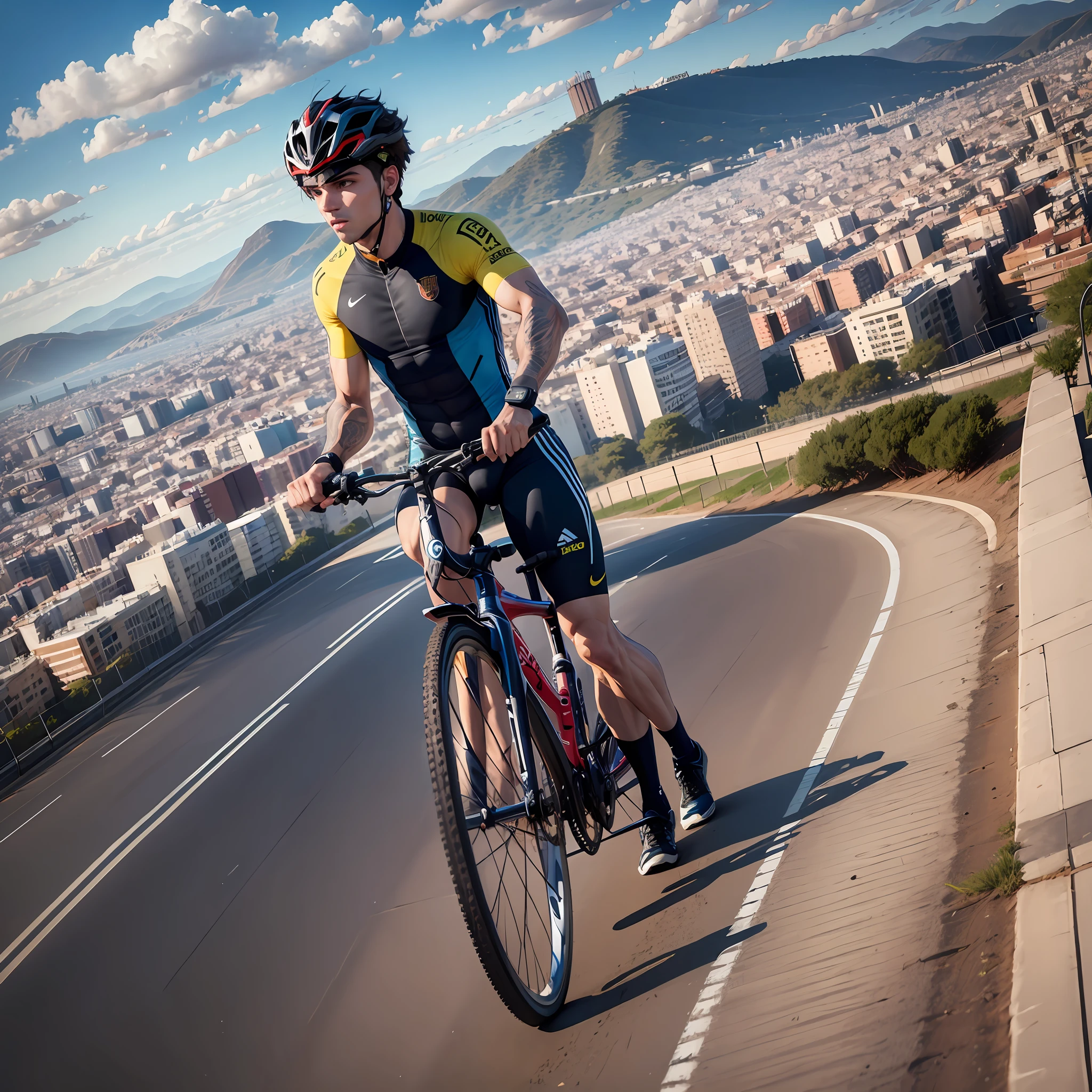 Victor Augusto training in the ct of barcelona --auto --s2