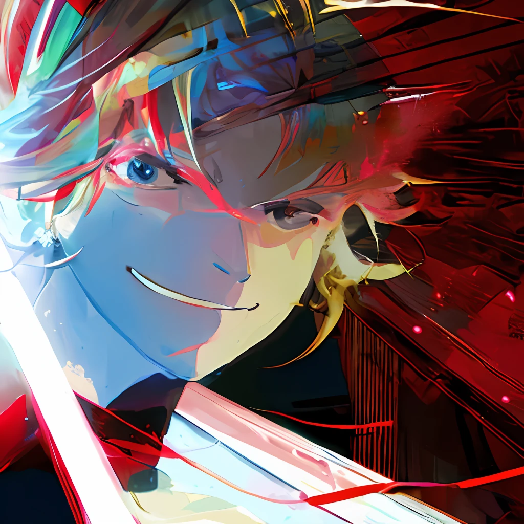 A mysterious anime character always cheerful man always alert and feared by all