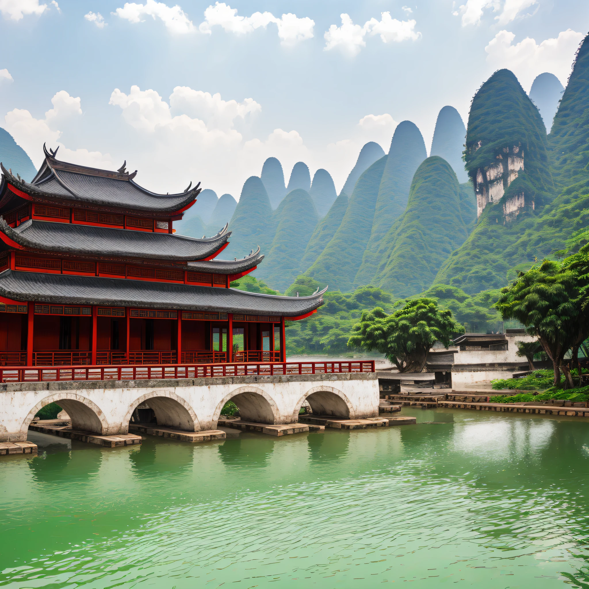 Guangxi has good mountains and waters --auto --s2