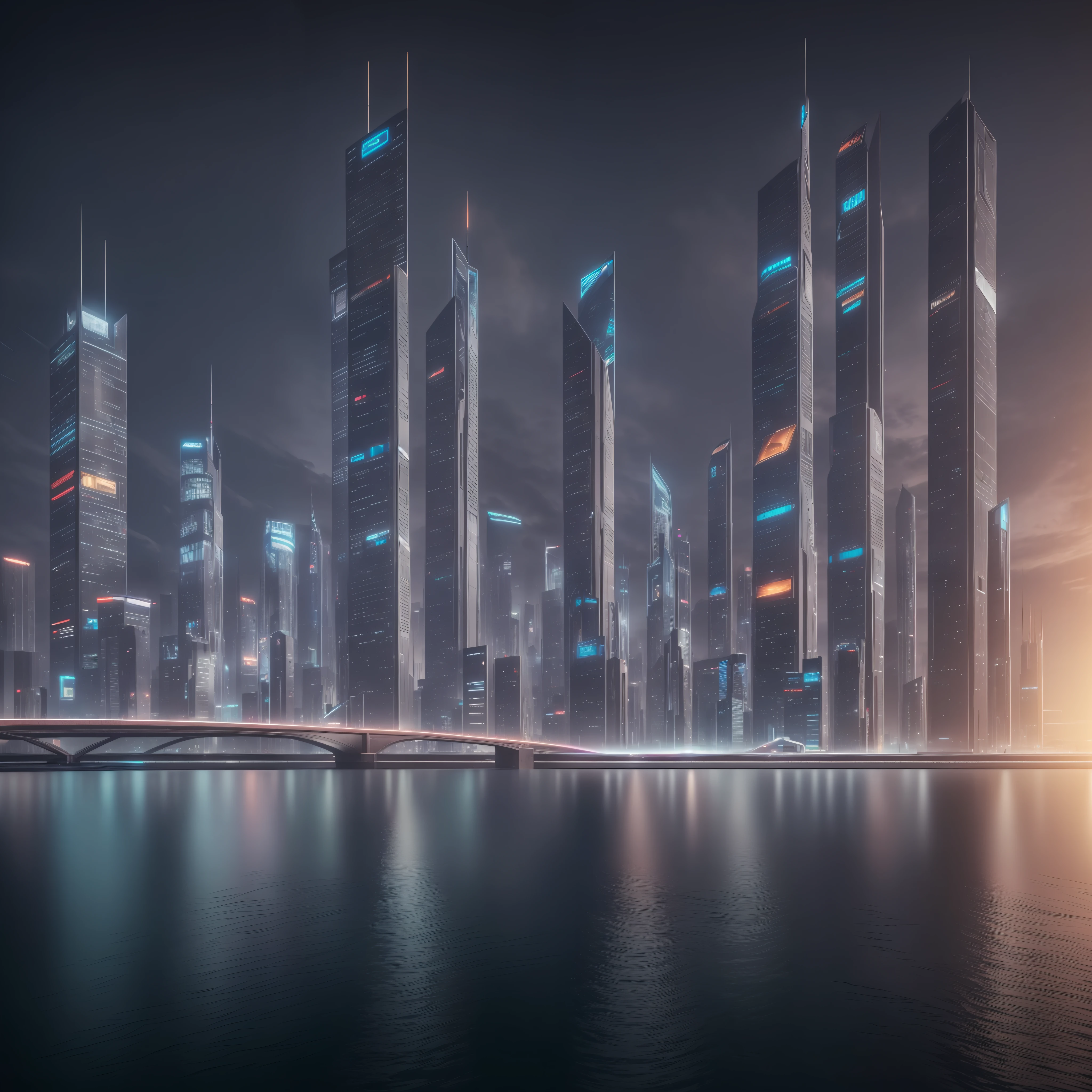 Futuristic city with billboards, (cinematography: 1.2), (photorealistic: 1.5), hyperdetailed, high detail, (action pose: 1.2), (intense emotion: 1.2), detailed facial expression, (detailed environment: 1.5), intricate, elegant, highly detailed, centered, smooth, sharp focus, 4k textures, soft cinematic light, dark colors, exposure mix, hdr, faded, slate atmosphere, volumetric lighting, ambient light, (fantastic location: 1.5), (action photo:  1.5), (vibrant, photorealistic, realistic, sharp focus, 8k) --auto --s2