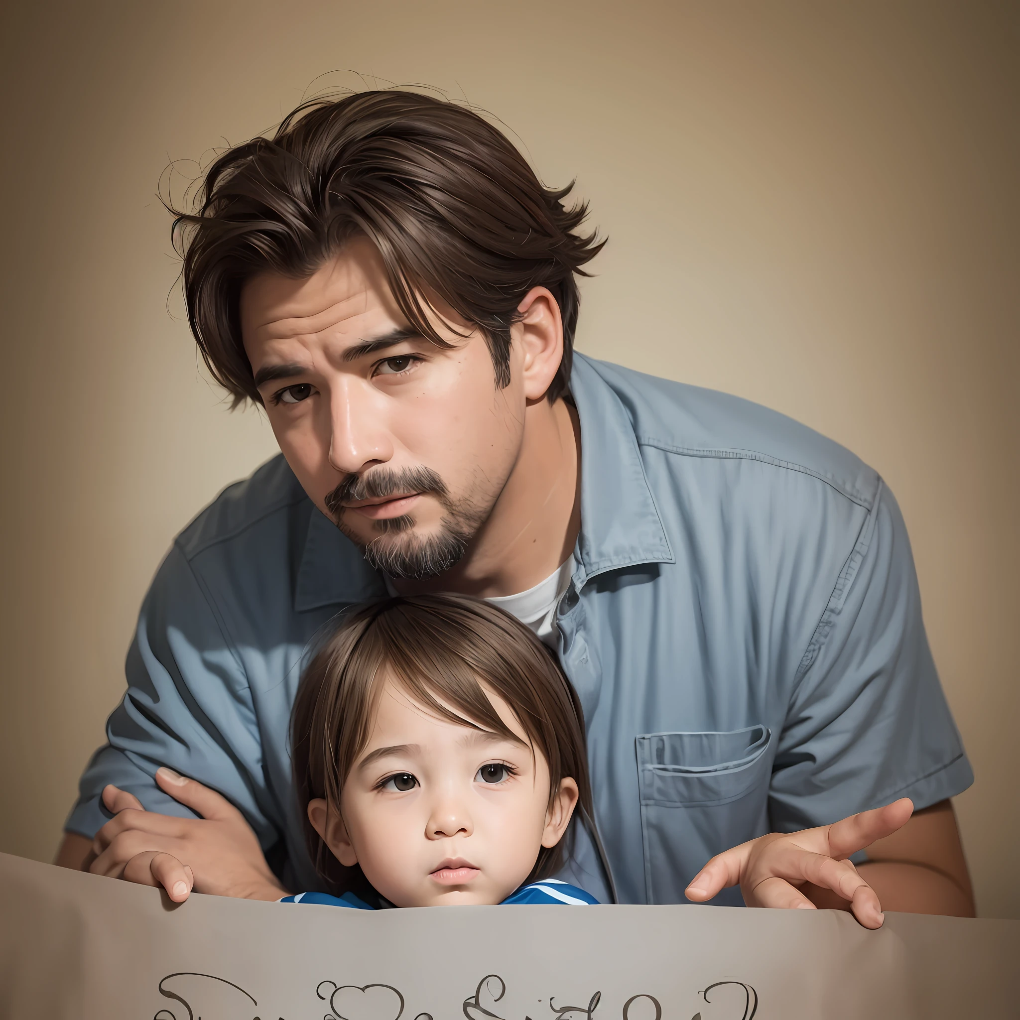 A Father's Day poster --auto --s2