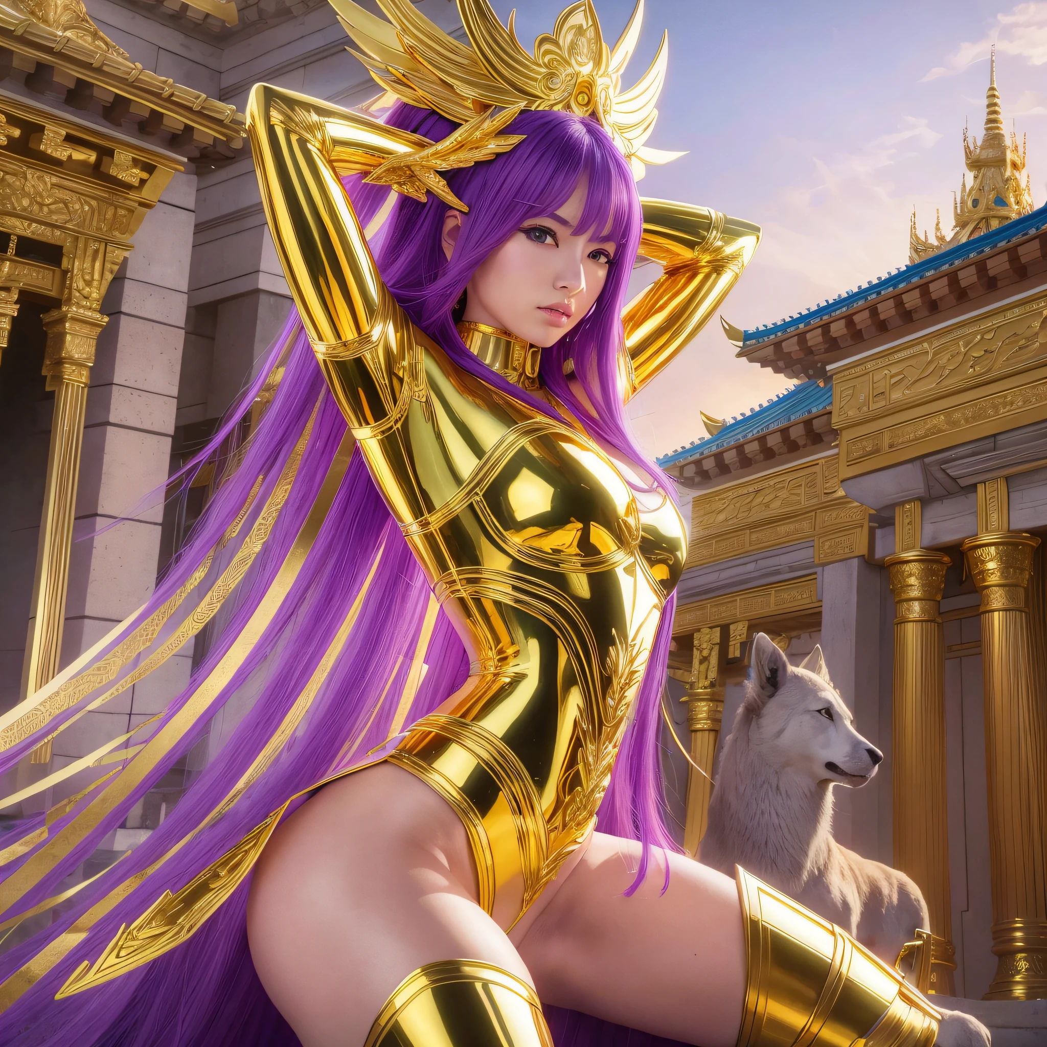 Saint Seiya, Female Gold Saint, 12 Palaces,