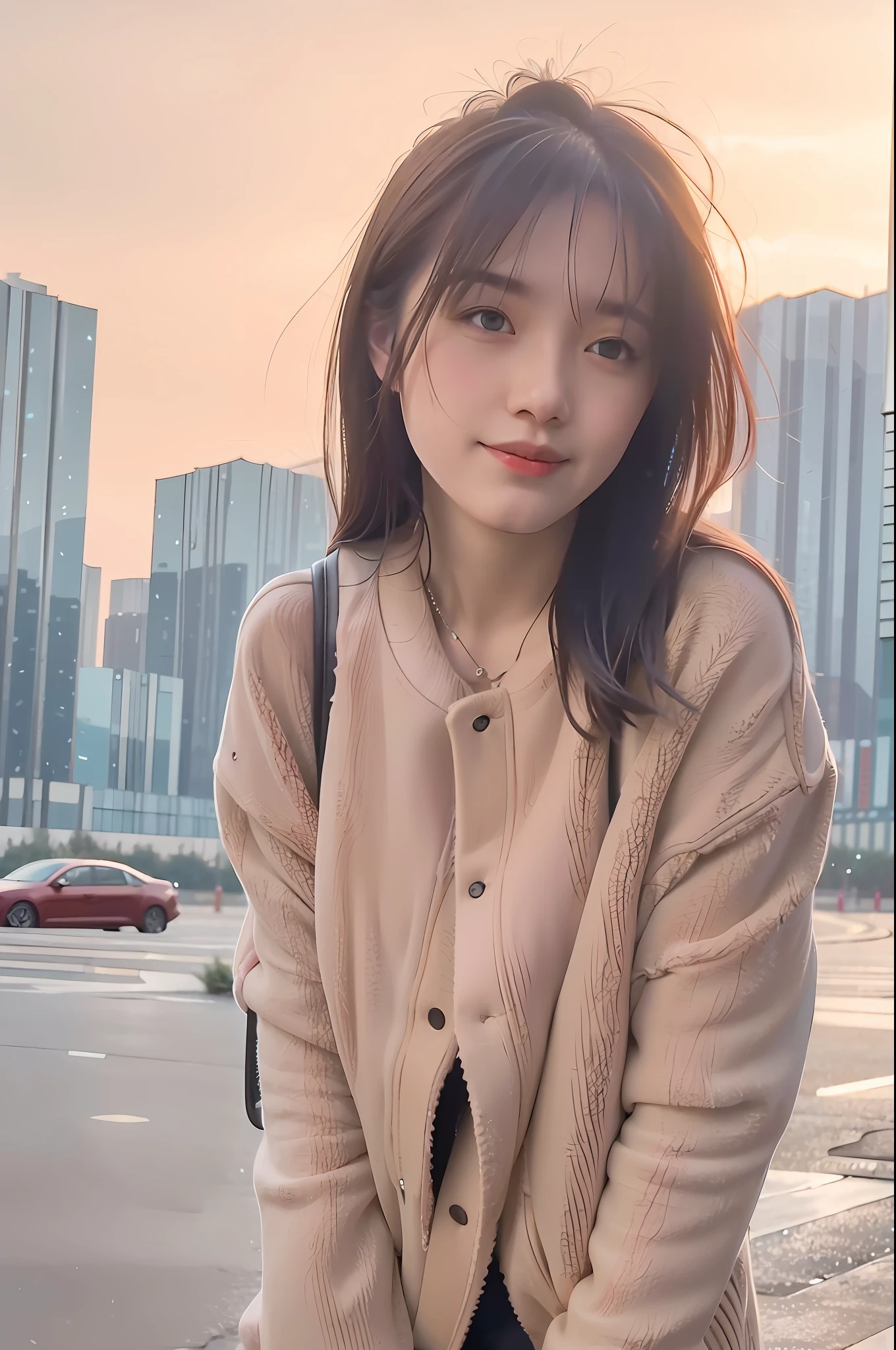 mix4,(8k, RAW photo, best quality, master:1.2), (realistic, photo-realistic:1.37),1girl,cute,cityscape,night,rain,wet,professional lighting,photon mapping,radiosity,physically-based rendering ,