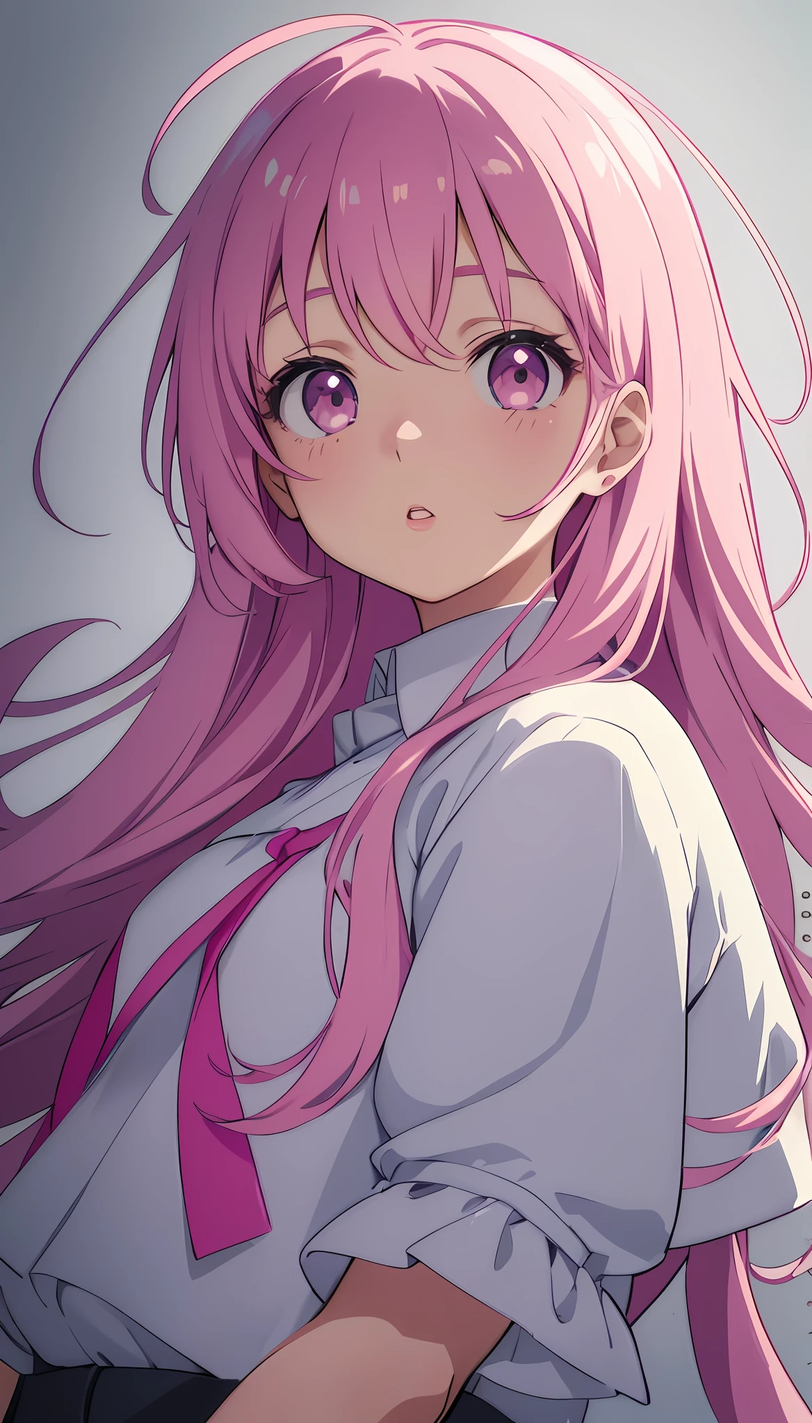 a cute little girl,pink lips,wearing a bright white shirt,in the style of soft color palette
aurorapunk,an anime illustration of her
face,animated gifs,hand-drawn
animation,charming sketches,smooth and
shiny,hazy romanticism,superflat style,white
background--ar 1:1--niji 5--style expressive --s 50