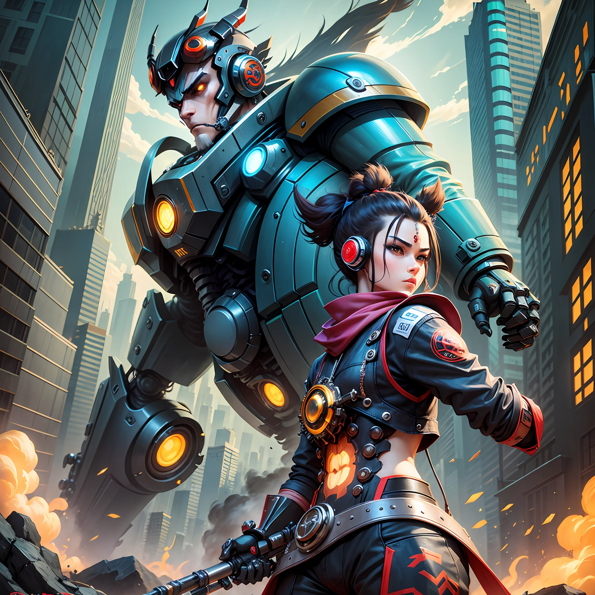 Cyberstyle, Mecha Style, Duel, Monkey King --auto --s2