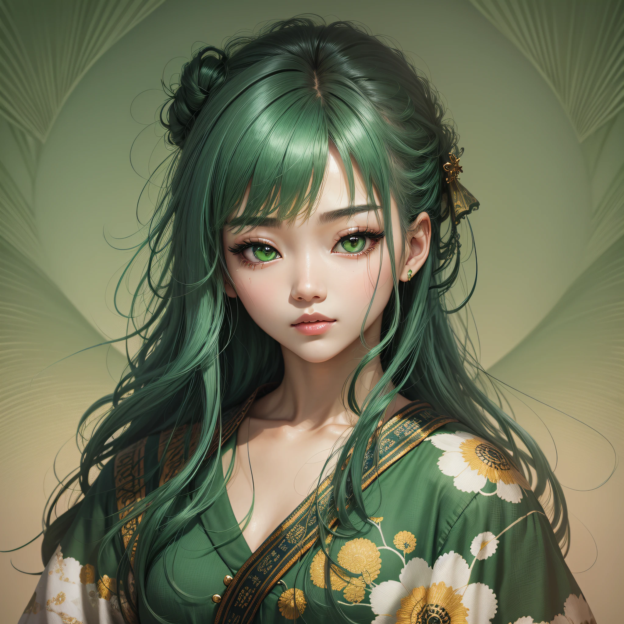 green eye korean pretty girl --auto --s2