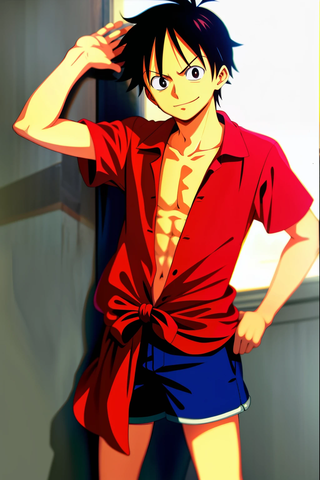 Highest quality, high resolution, Nika Luffy