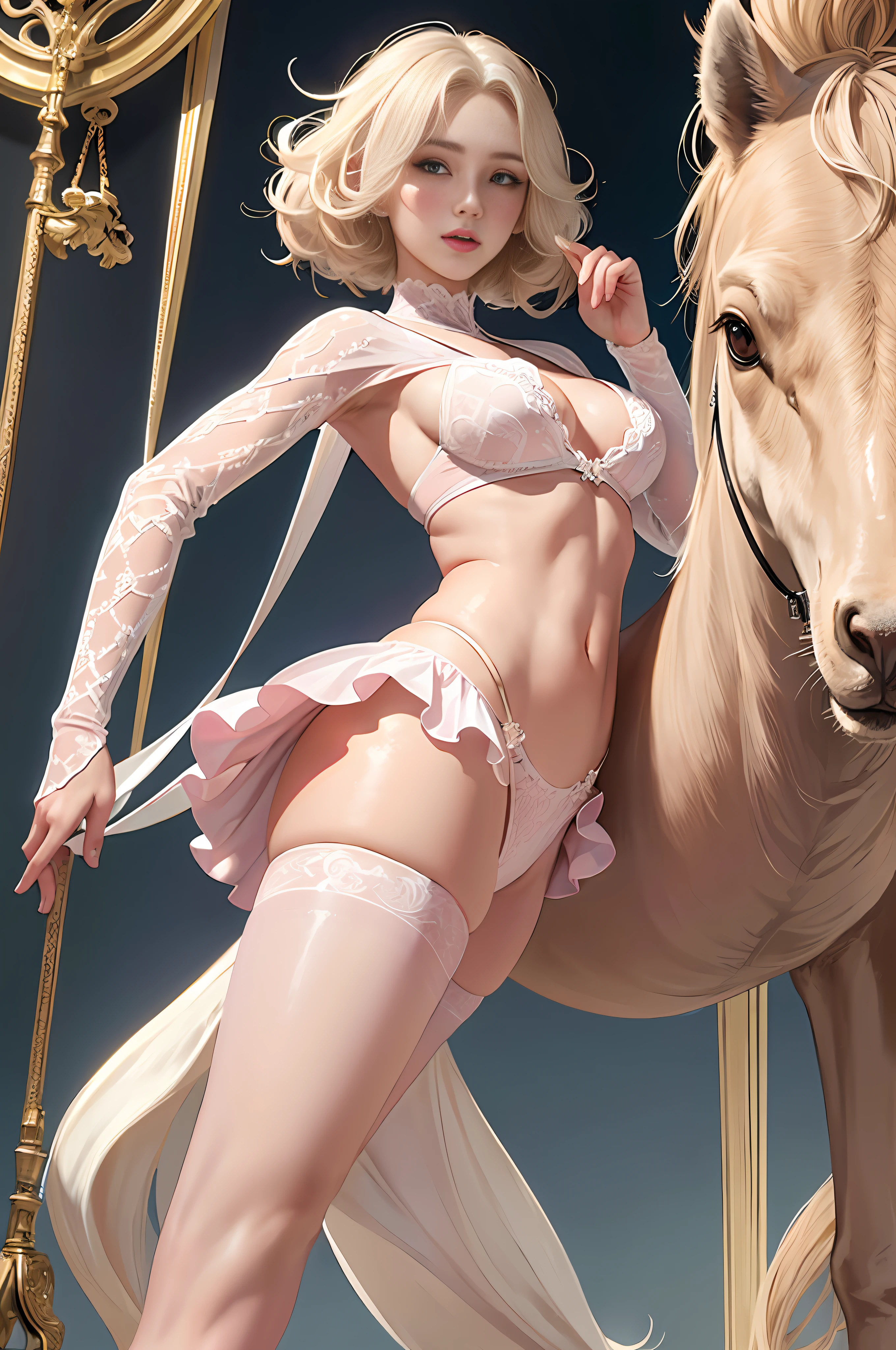 Pink stockings