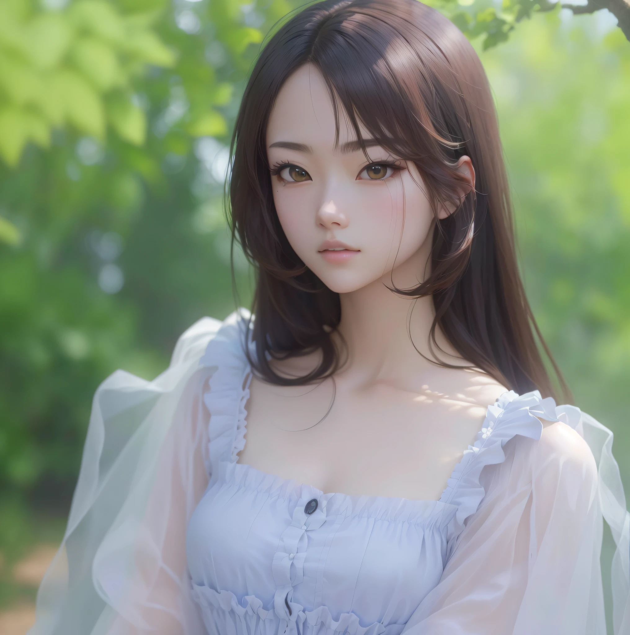 The whole remains unchanged, turning to anime characters, 8K quality, ultra-clear details, background dimming, face metering