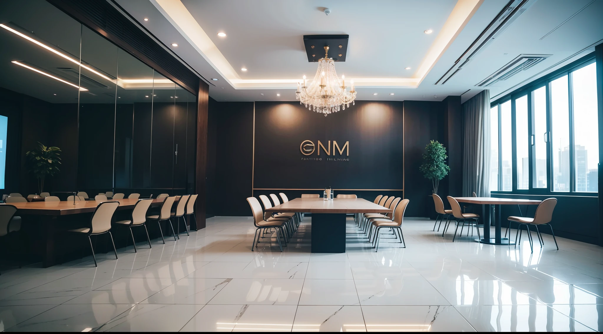 meeting of diverse individuals, meeting room environment, elegant clothes, environment futuristic, vibrant, photorealistic, realistic, dramatic, cinematic lighting, sharp focus, 8k