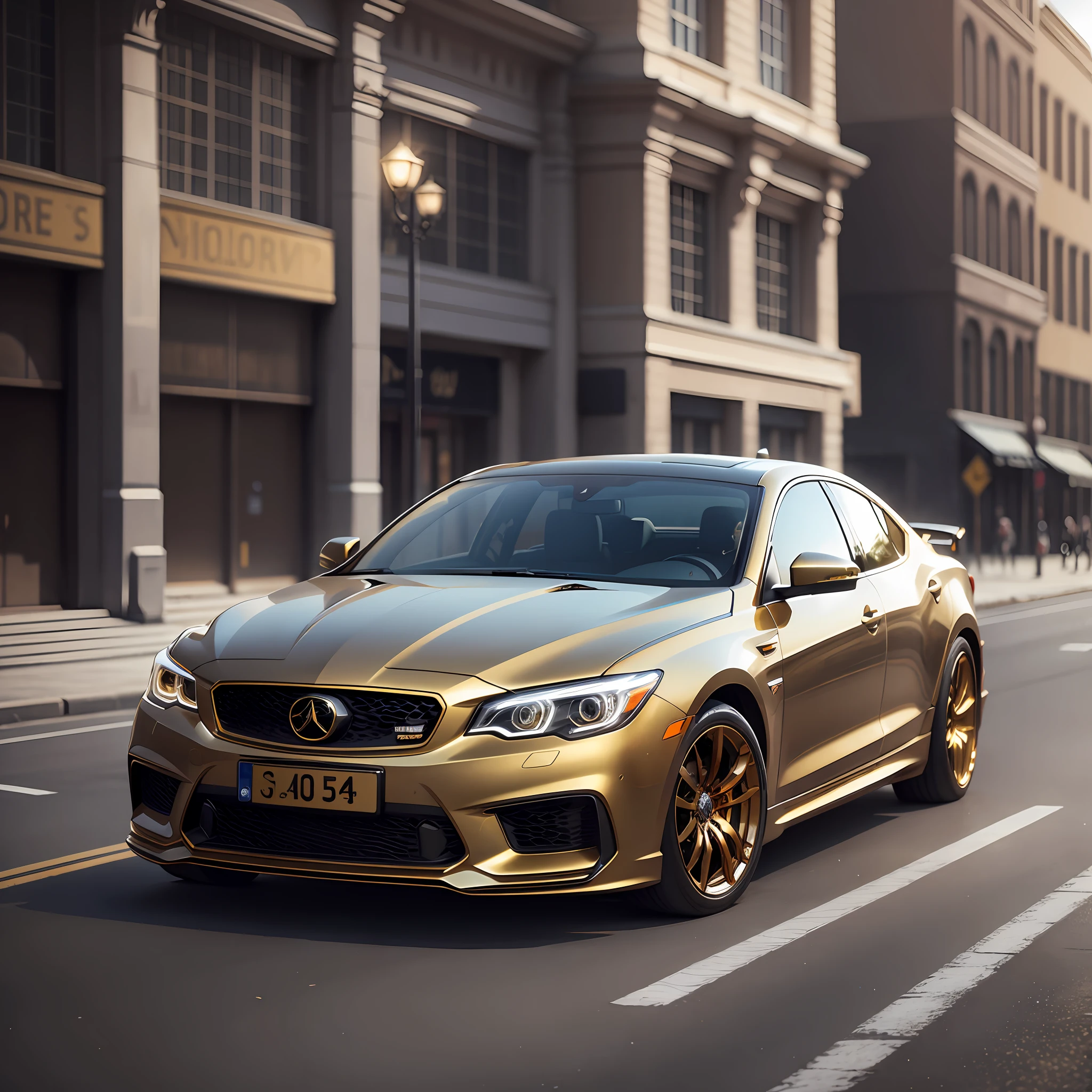 Dark background with golden effects car --auto --s2